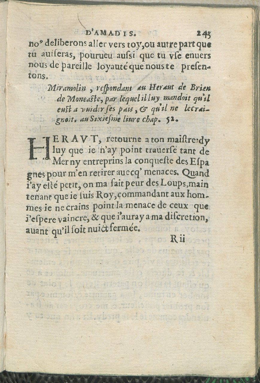 1559 - Pierre Regnard - Trésor des Amadis - Det KLG Copenhague