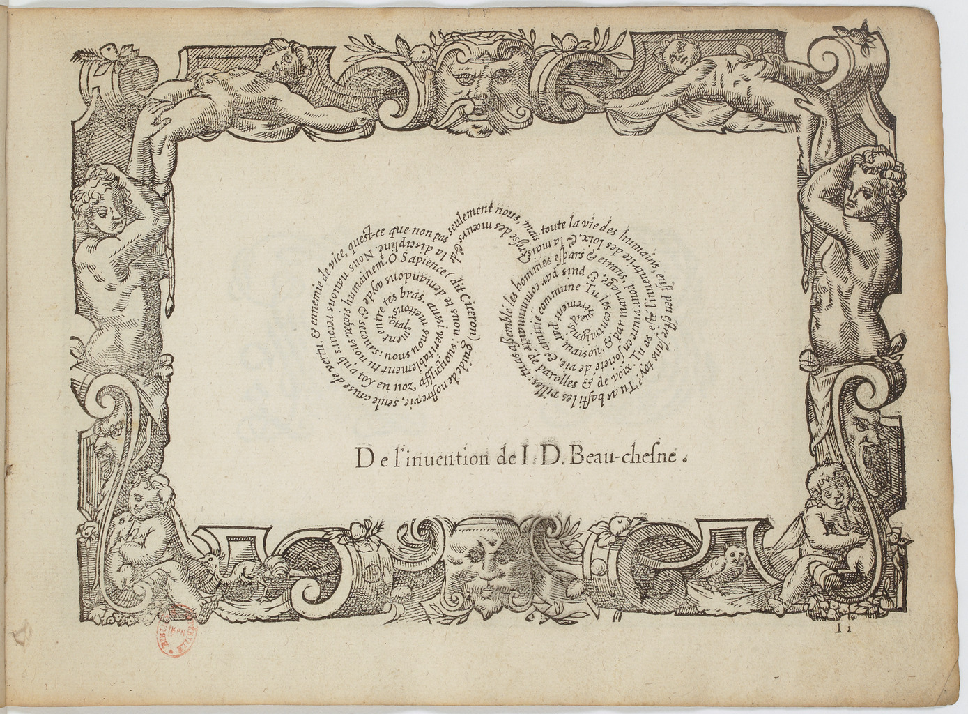 1580 - Jean de Beauchesne - Trésor d’écriture - BnF 1580 - Jean de Beauchesne - Trésor d’écriture - BnF