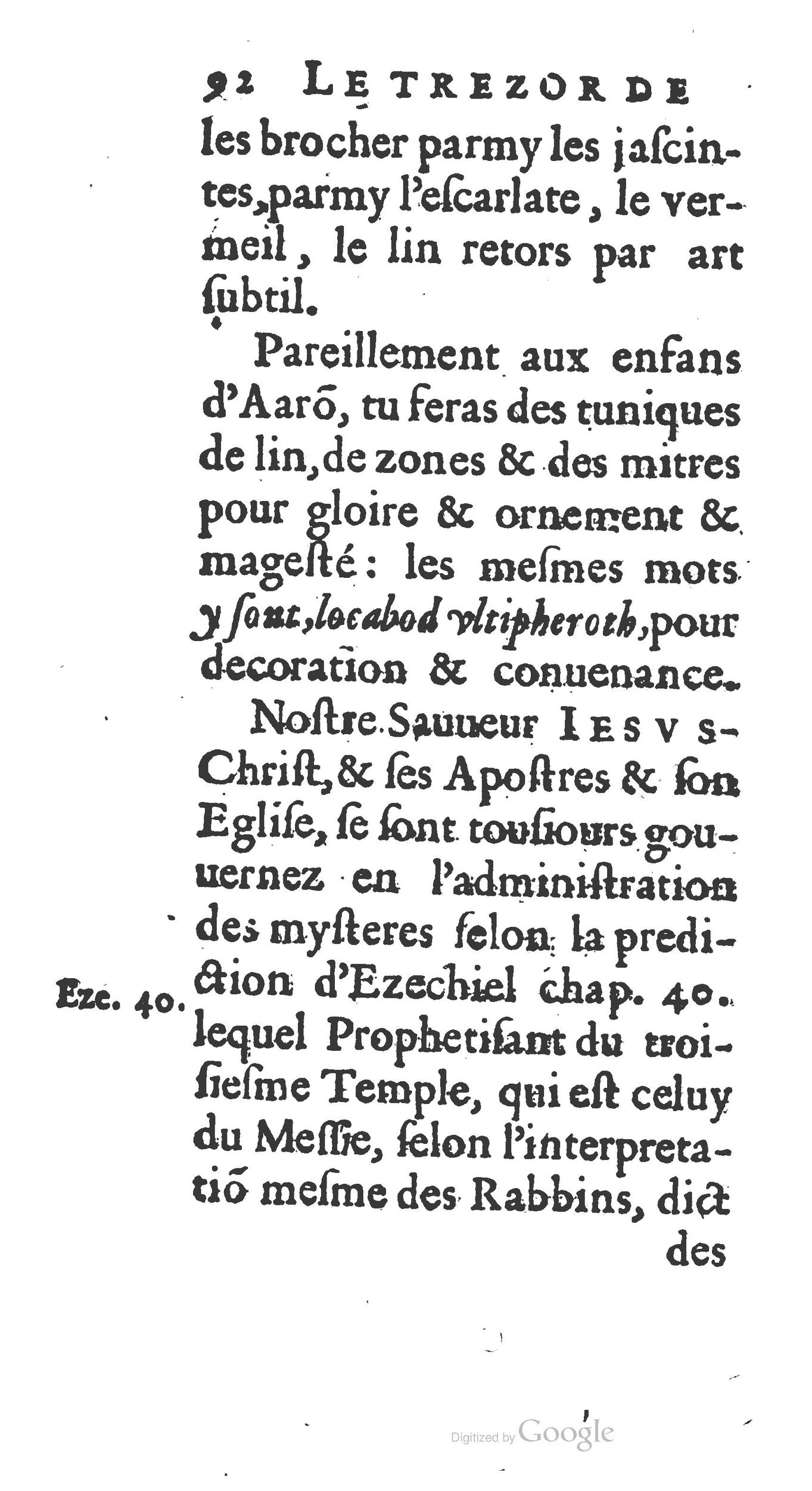 1605 - Rutgers Velpius - Trésor de la Sainte-Messe - UGent