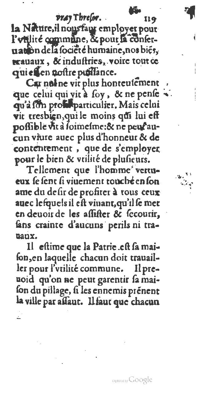 1615 - François Le Fèvre - Cabinet du vrai trésor - BCU Lausanne
