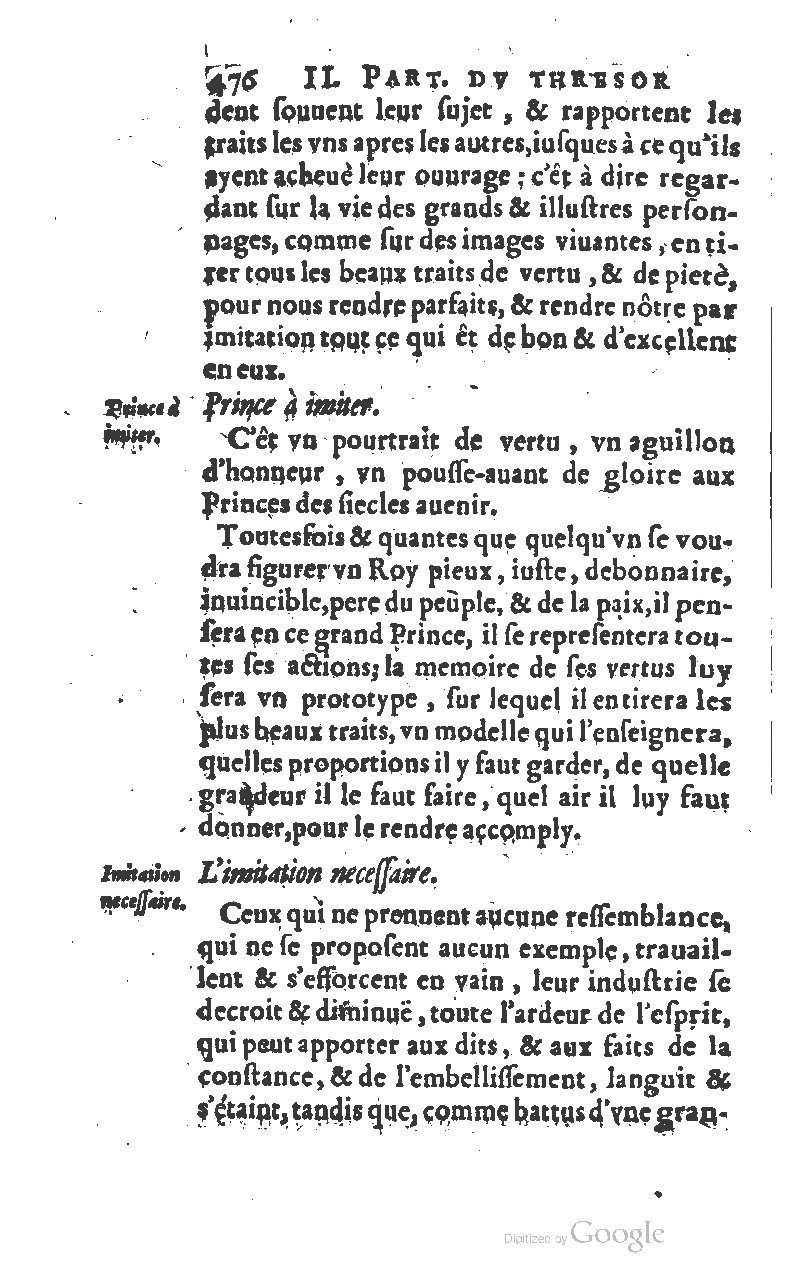 1610 - Louis Coste - Trésor de l’éloquence française (Seconde partie) - BM Lyon
