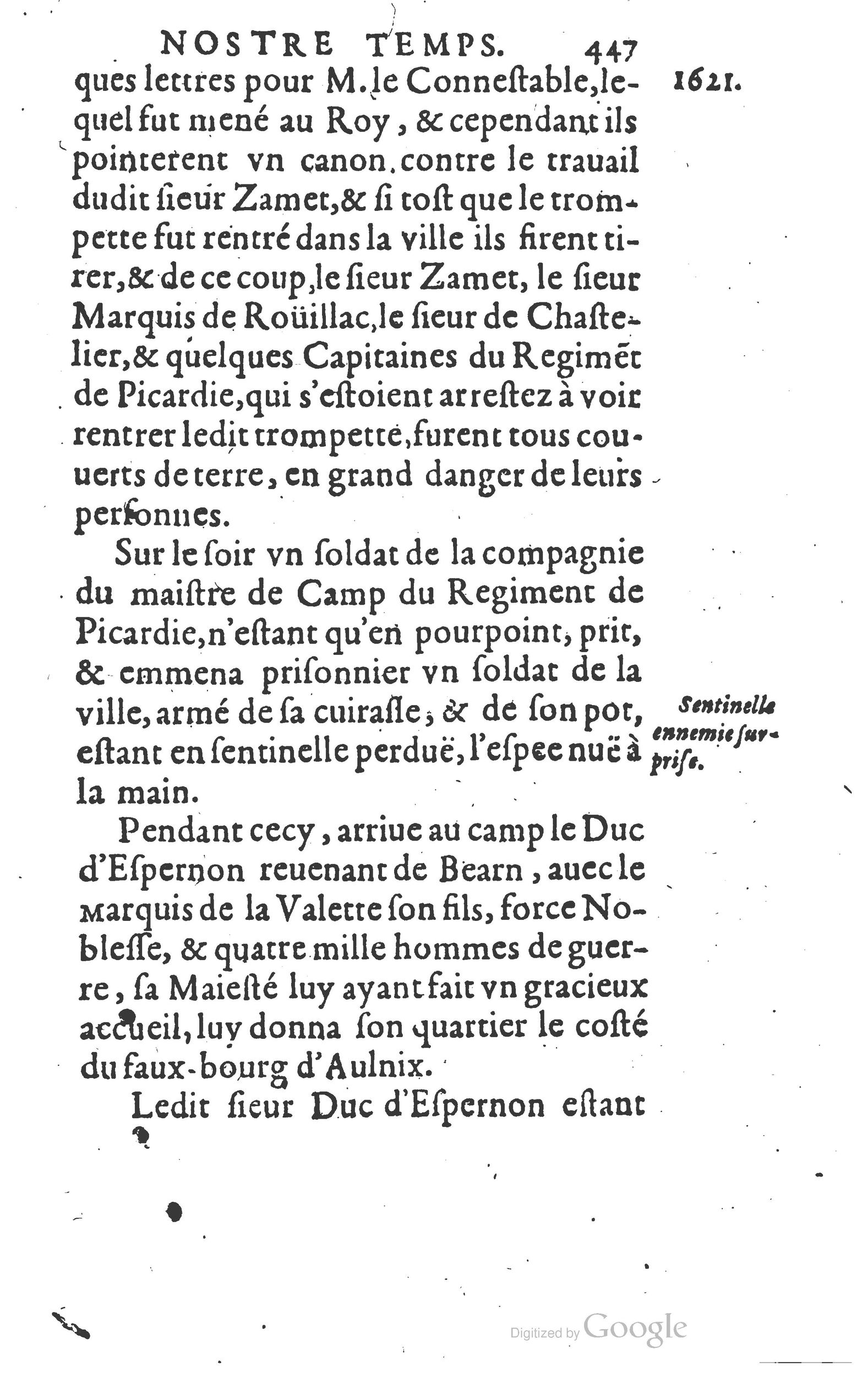 1624 - Joseph Bouillerot - Trésor de l’histoire générale de notre temps - BM Lyon