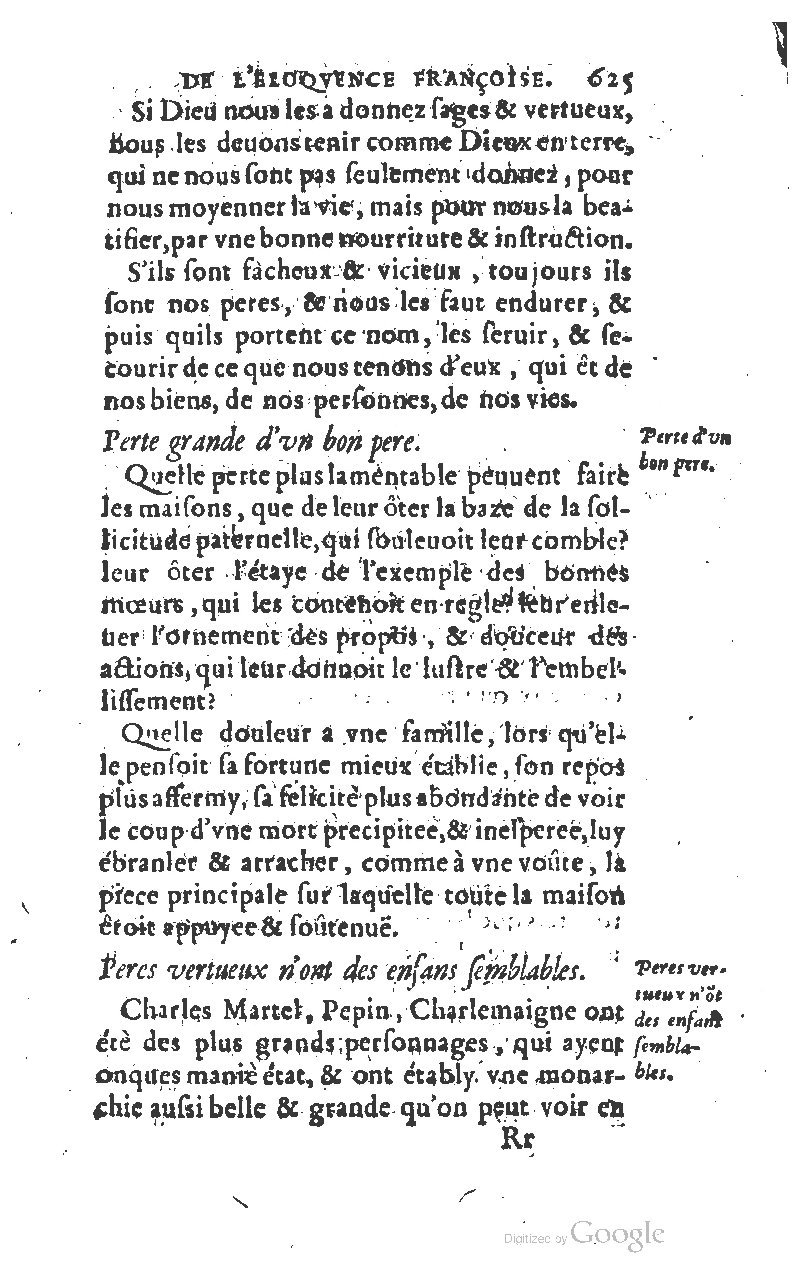 1610 - Louis Coste - Trésor de l’éloquence française (Seconde partie) - BM Lyon