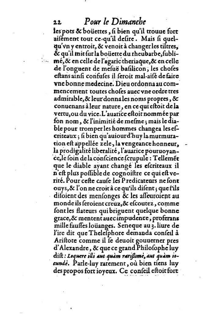 1607 - Nicolas Du Fossé - Trésor quadragésimal - T 02 - BM Lyon
