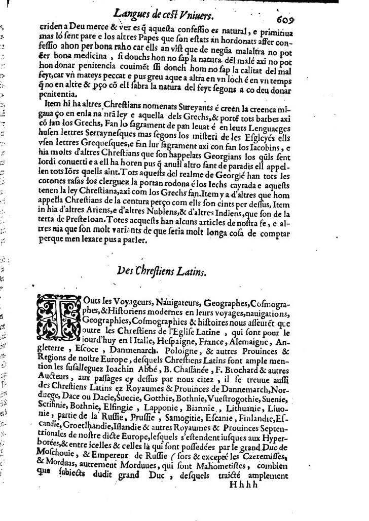 1613 - Matthieu Berjon - Trésor de l’histoire des langues de cet univers - BM Lyon