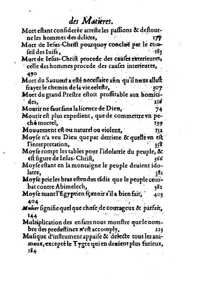 1607 - Nicolas Du Fossé - Trésor quadragésimal - T 02 - BM Lyon