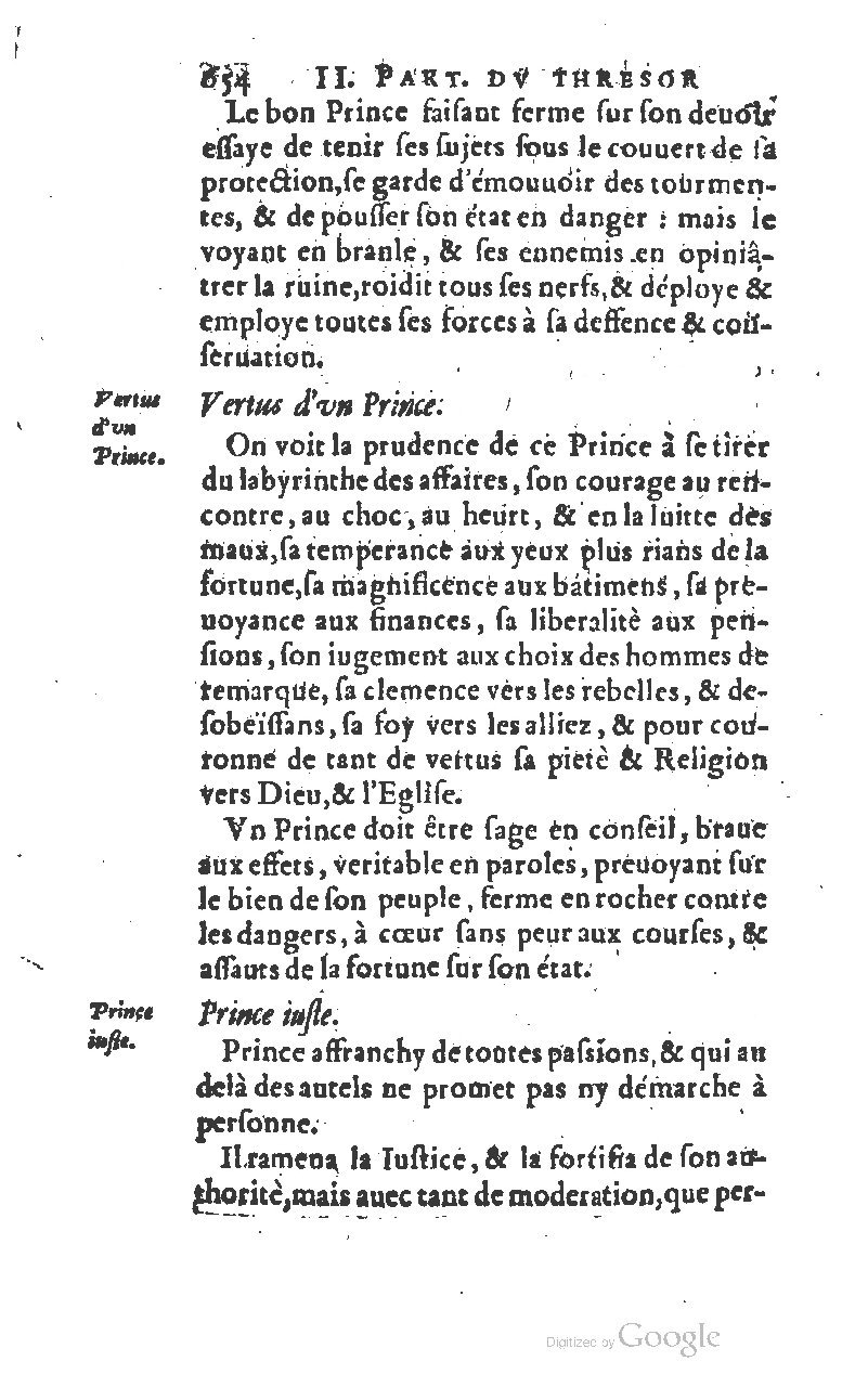 1610 - Louis Coste - Trésor de l’éloquence française (Seconde partie) - BM Lyon