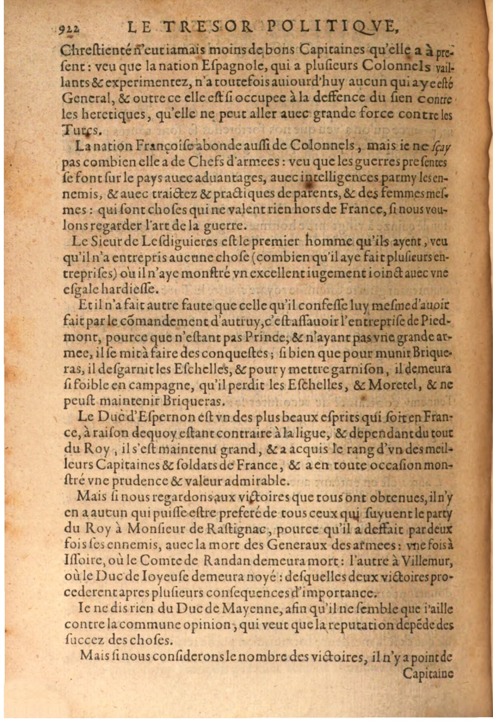 1608 - Pierre Chevalier - Trésor politique - BSB Munich