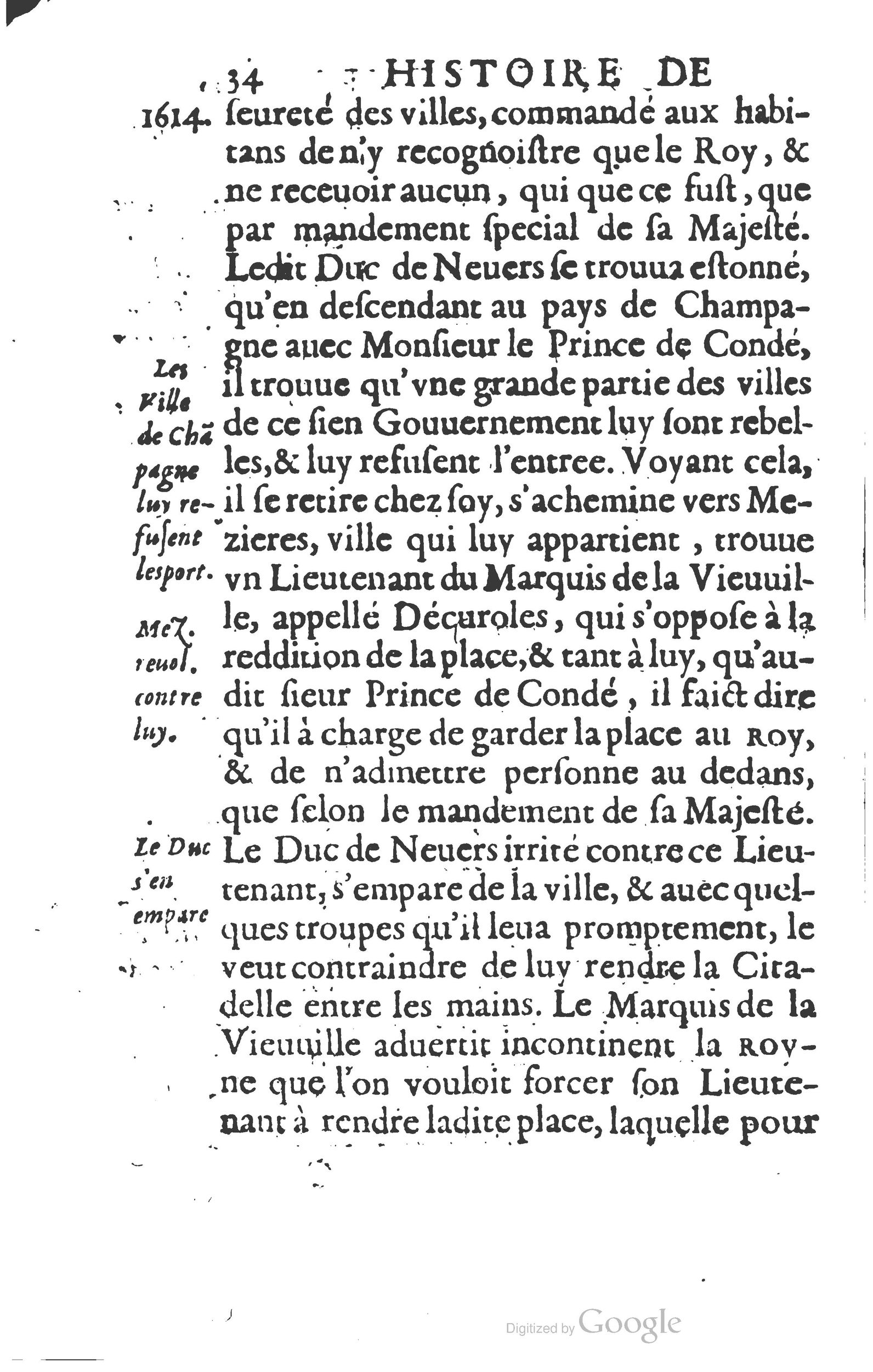 1624 - Joseph Bouillerot - Trésor de l’histoire générale de notre temps - BM Lyon 1624 - Joseph Bouillerot - Trésor de l’histoire générale de notre temps - BM Lyon