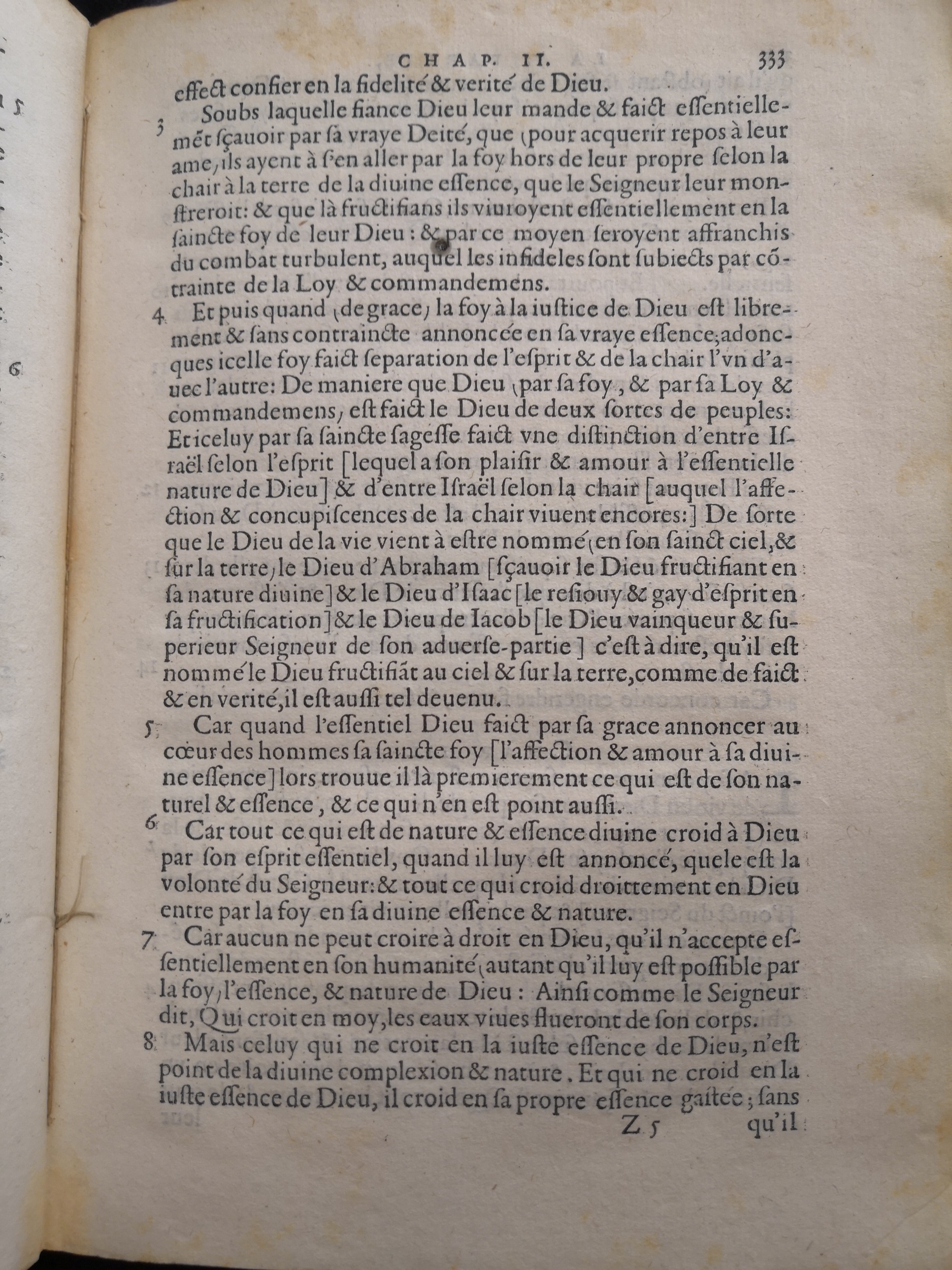 1581c. - Christophe Plantin - Le Livre des témoignages du Trésor caché au champ (Livres 2, 4, 6 et 7) - Anvers Musée Plantin Moretus