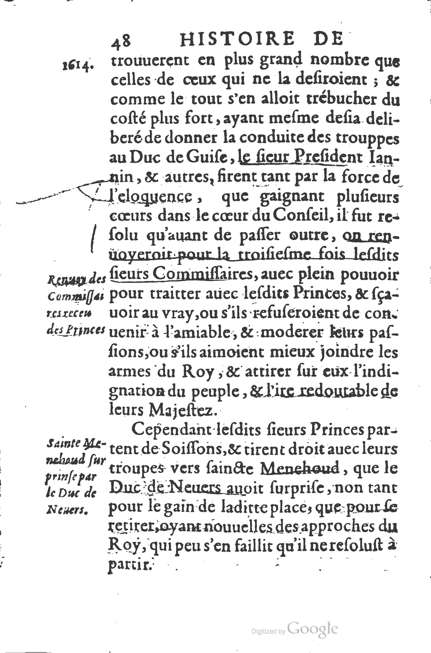 1626 - Joseph Bouillerot - Trésor de l’histoire générale de notre temps - BSB Munich