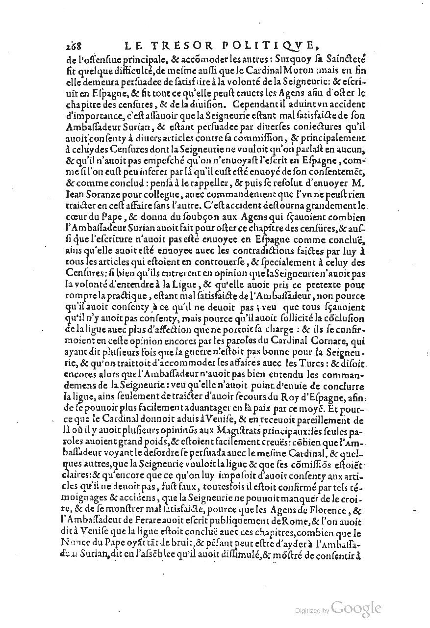 1611 - Pierre Chevalier - Trésor politique - UGent