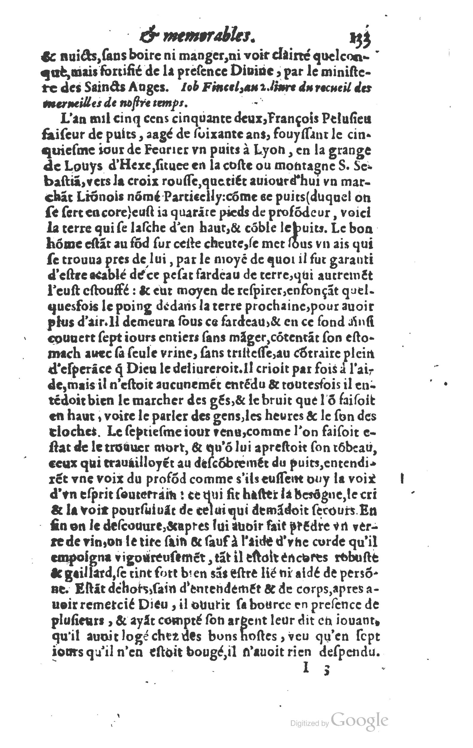 1610 - Paul Marceau - Trésor d’histoires admirables et mémorables - Princeton