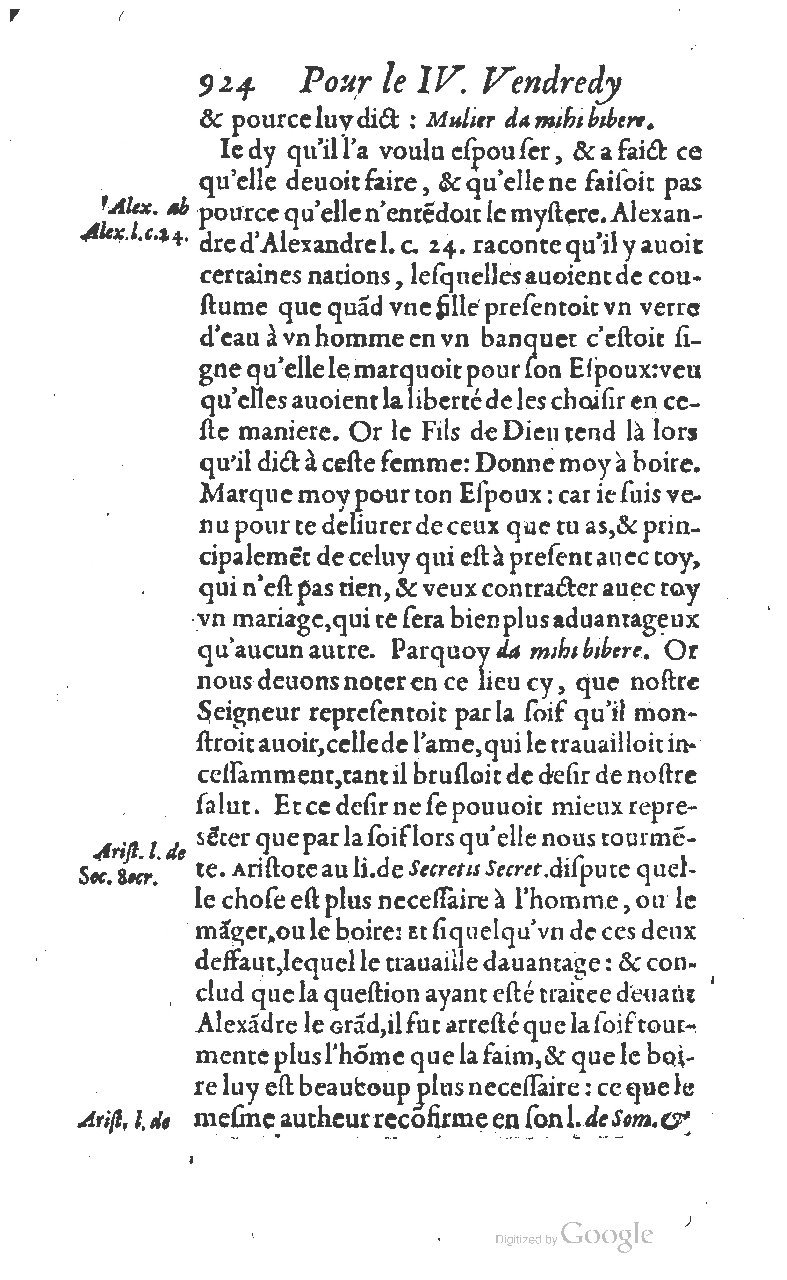 1607 - Nicolas Du Fossé - Trésor quadragésimal - T 01 - BM Lyon