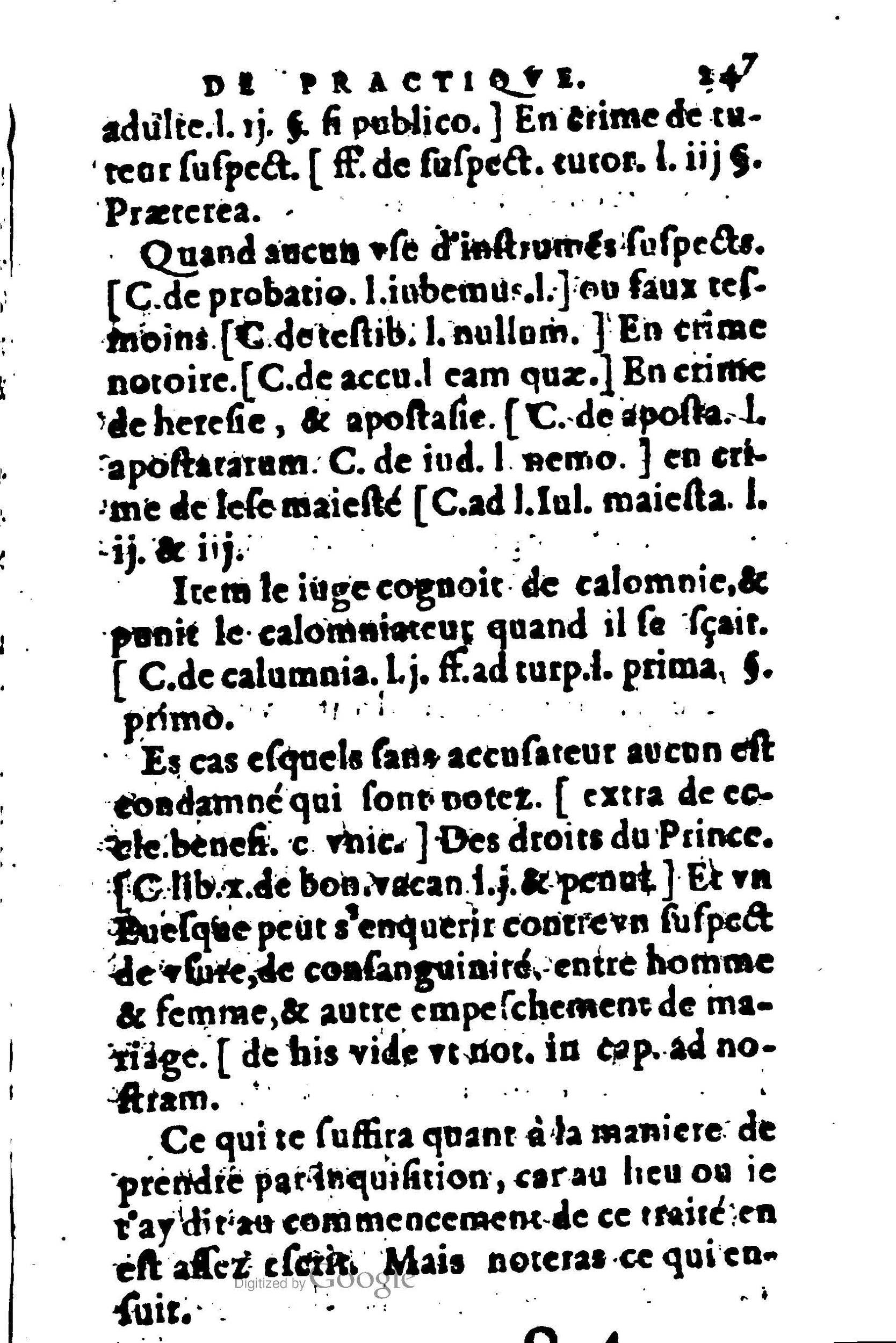 1605 - Pierre Rigaud - Trésor de pratique pour les juges - BM Lyon 1605 - Pierre Rigaud - Trésor de pratique pour les juges - BM Lyon