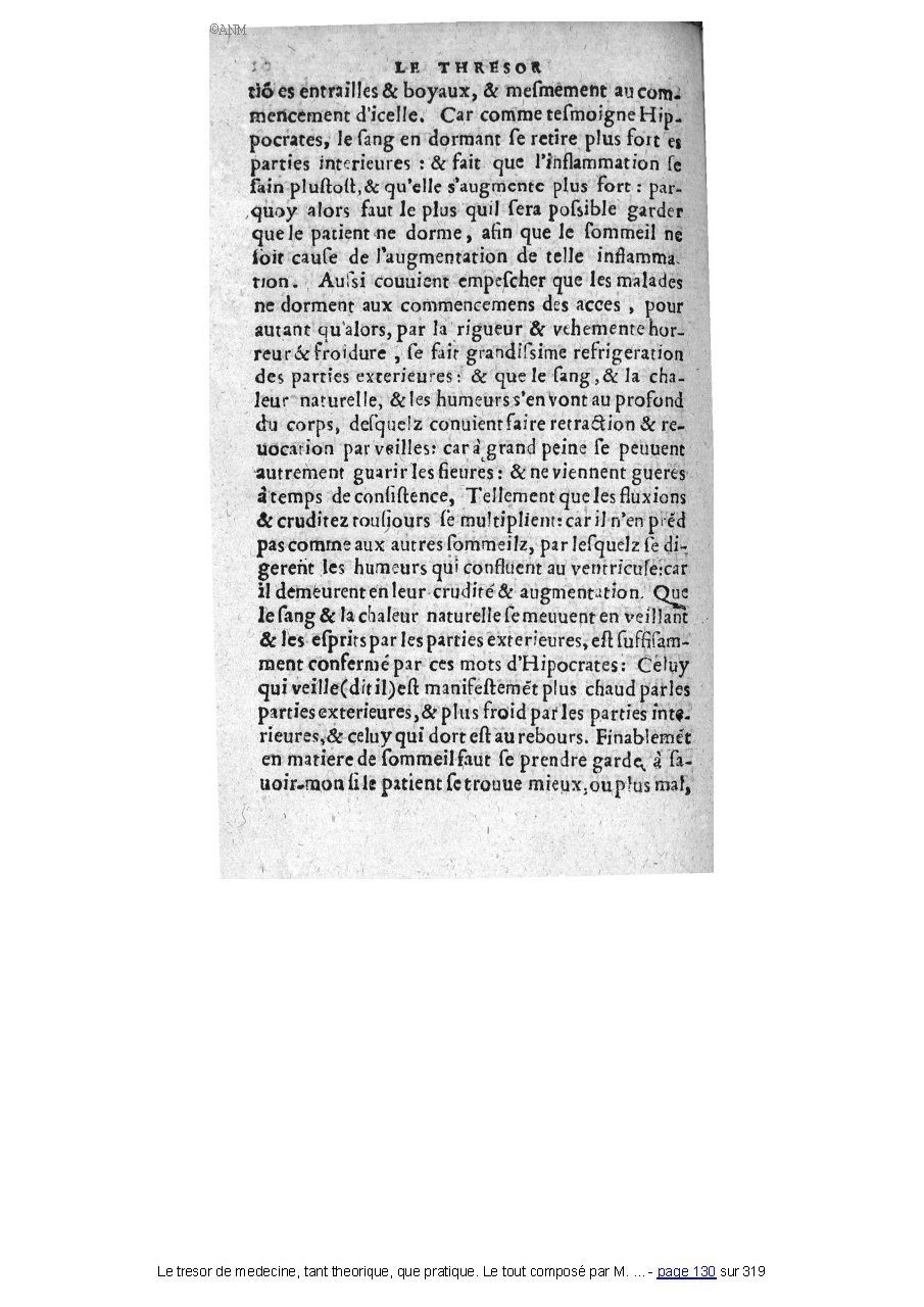 1560 - Pierre et Jan Moine - Trésor de médecine - Université Paris Cité