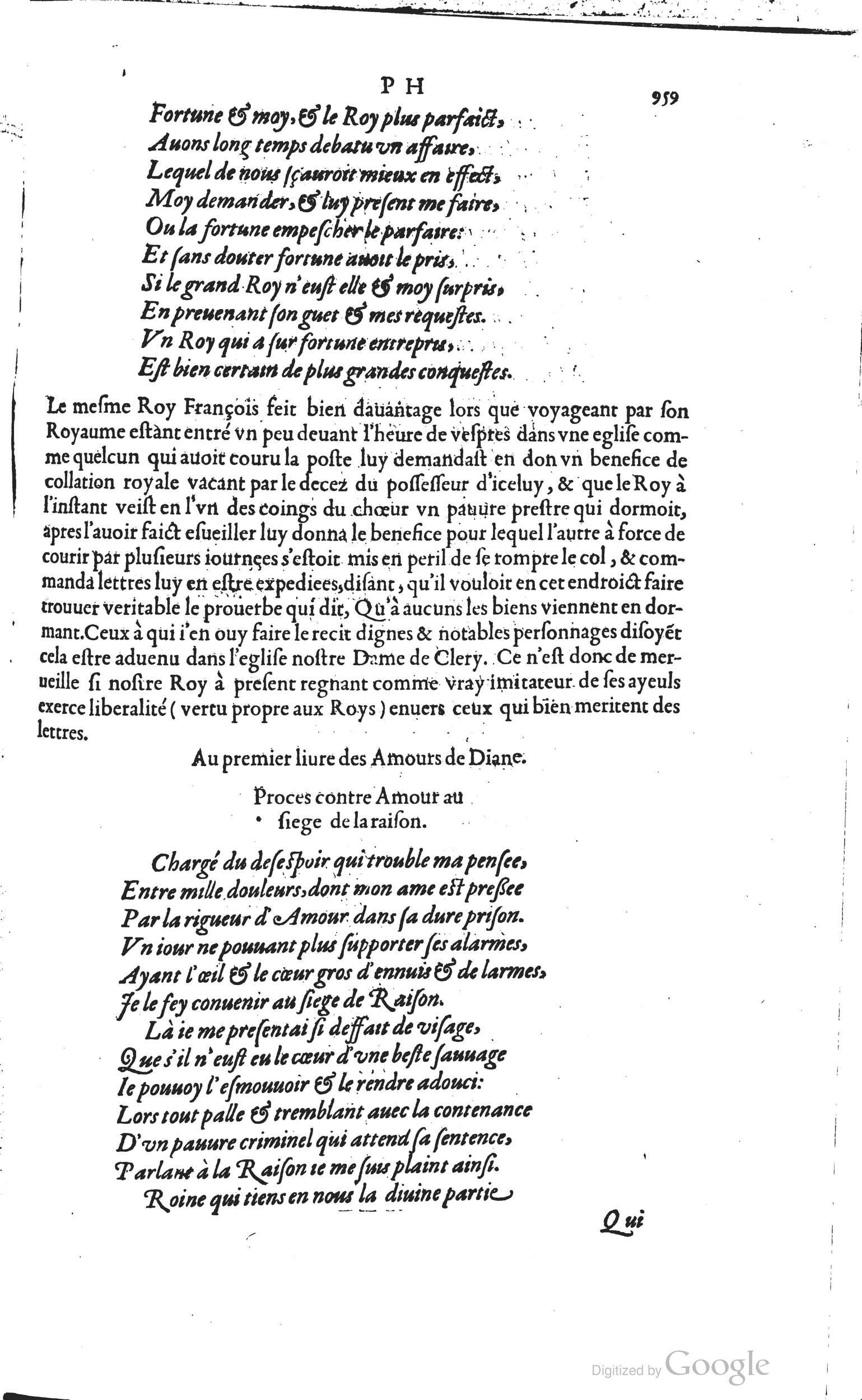1585 - Barthélemy Honorat - Bibliothèques françaises - BSB Munich
