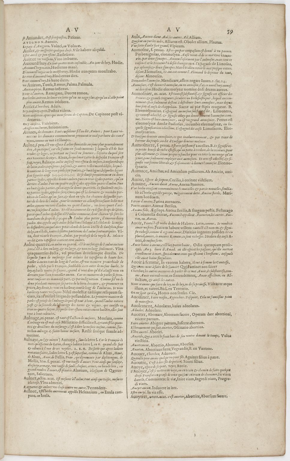 1606 - David Douceur - Trésor de la langue française - BnF