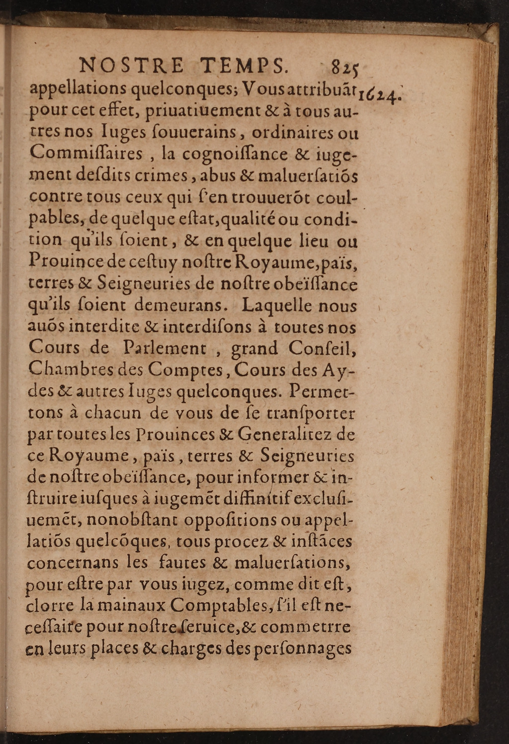 1626 - Joseph Bouillerot - Trésor de l’histoire générale de notre temps - BnF Arsenal