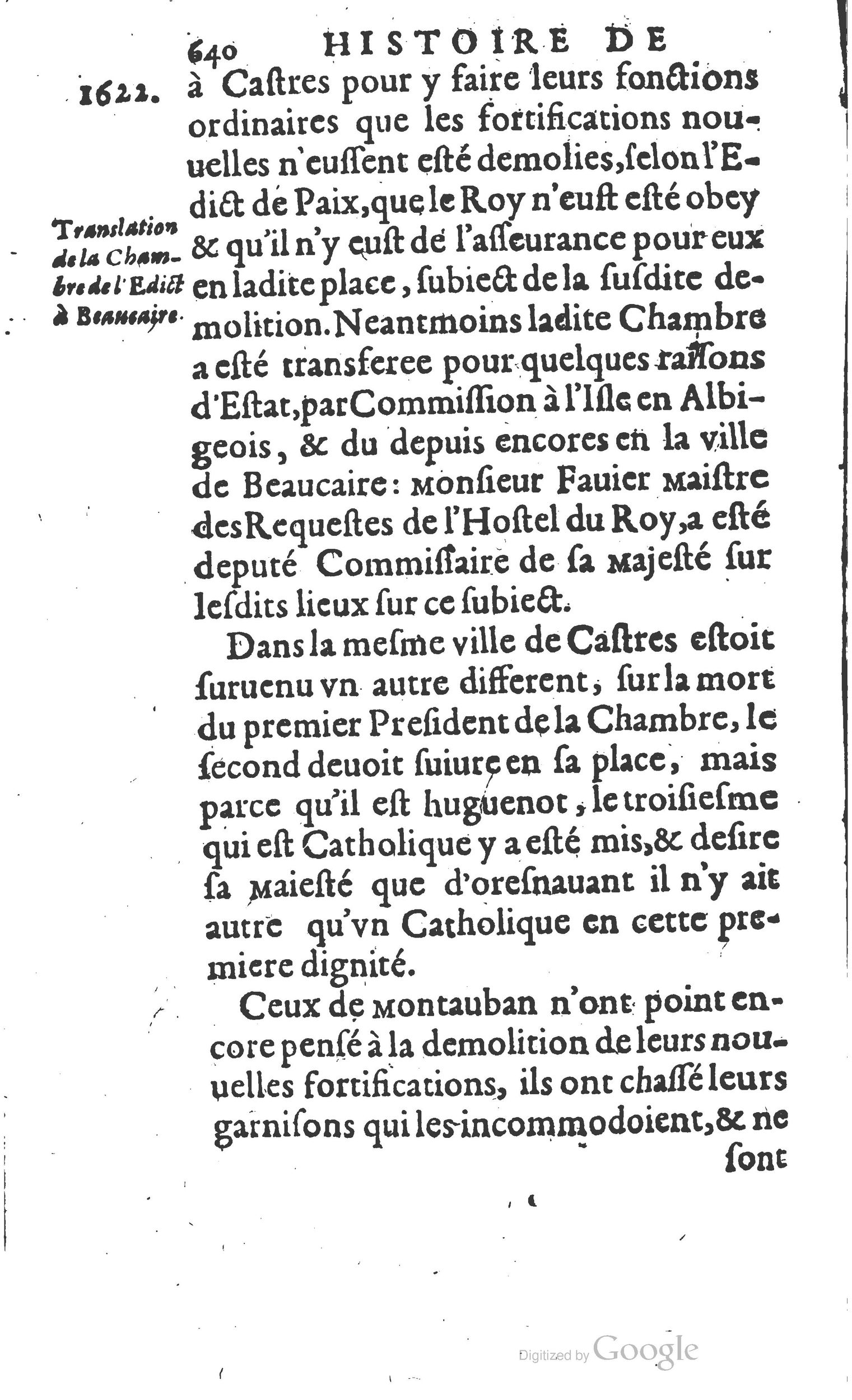1624 - Joseph Bouillerot - Trésor de l’histoire générale de notre temps - BM Lyon 1624 - Joseph Bouillerot - Trésor de l’histoire générale de notre temps - BM Lyon