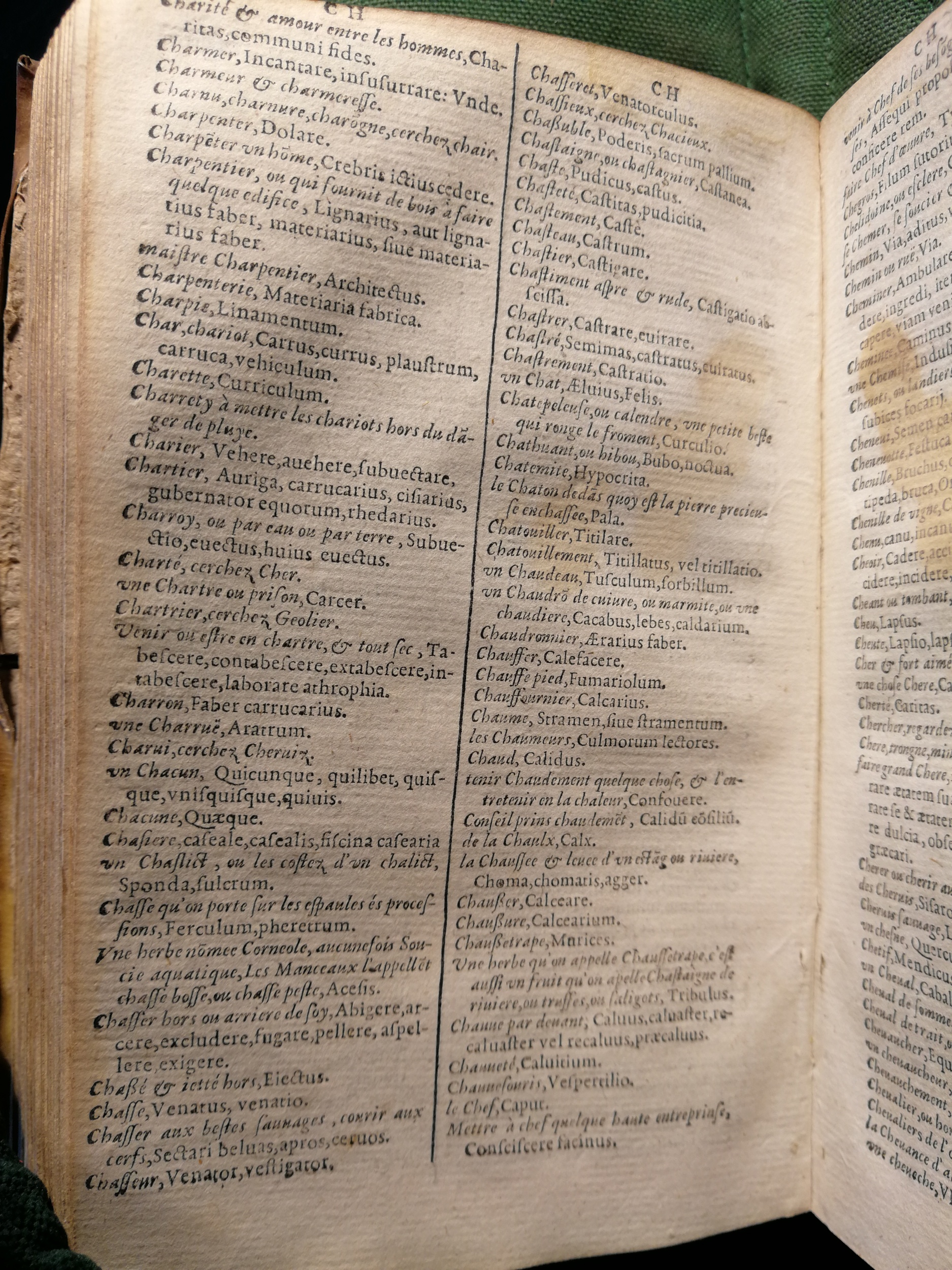 1597 - Martin le Mégissier - Trésor des mots et traits français - BnF
