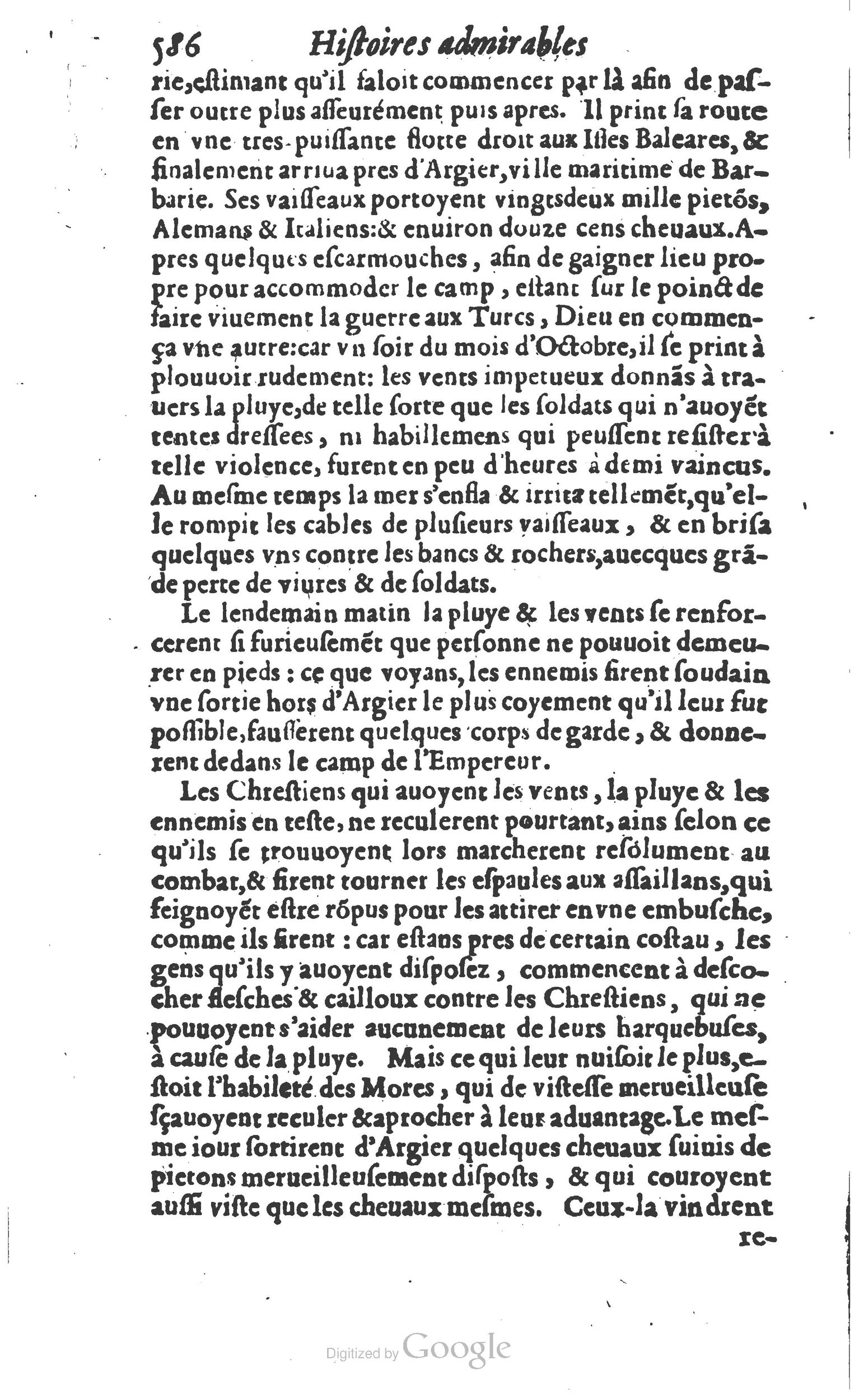 1610 - Paul Marceau - Trésor d’histoires admirables et mémorables - Princeton
