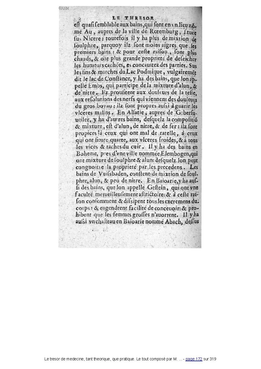 1560 - Pierre et Jan Moine - Trésor de médecine - Université Paris Cité