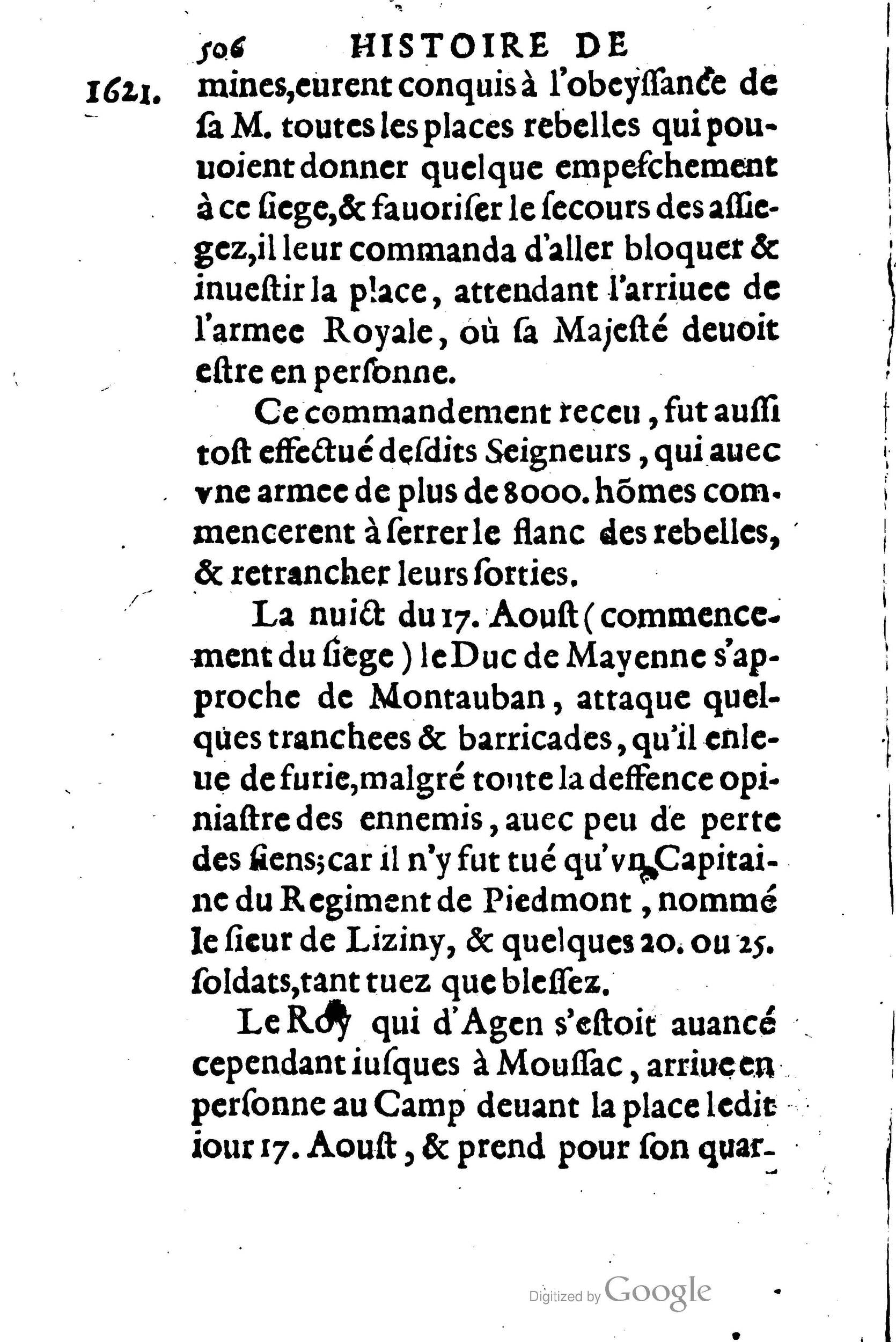 1623 - Joseph Bouillerot - Trésor de l’histoire générale de notre temps - BM Lyon