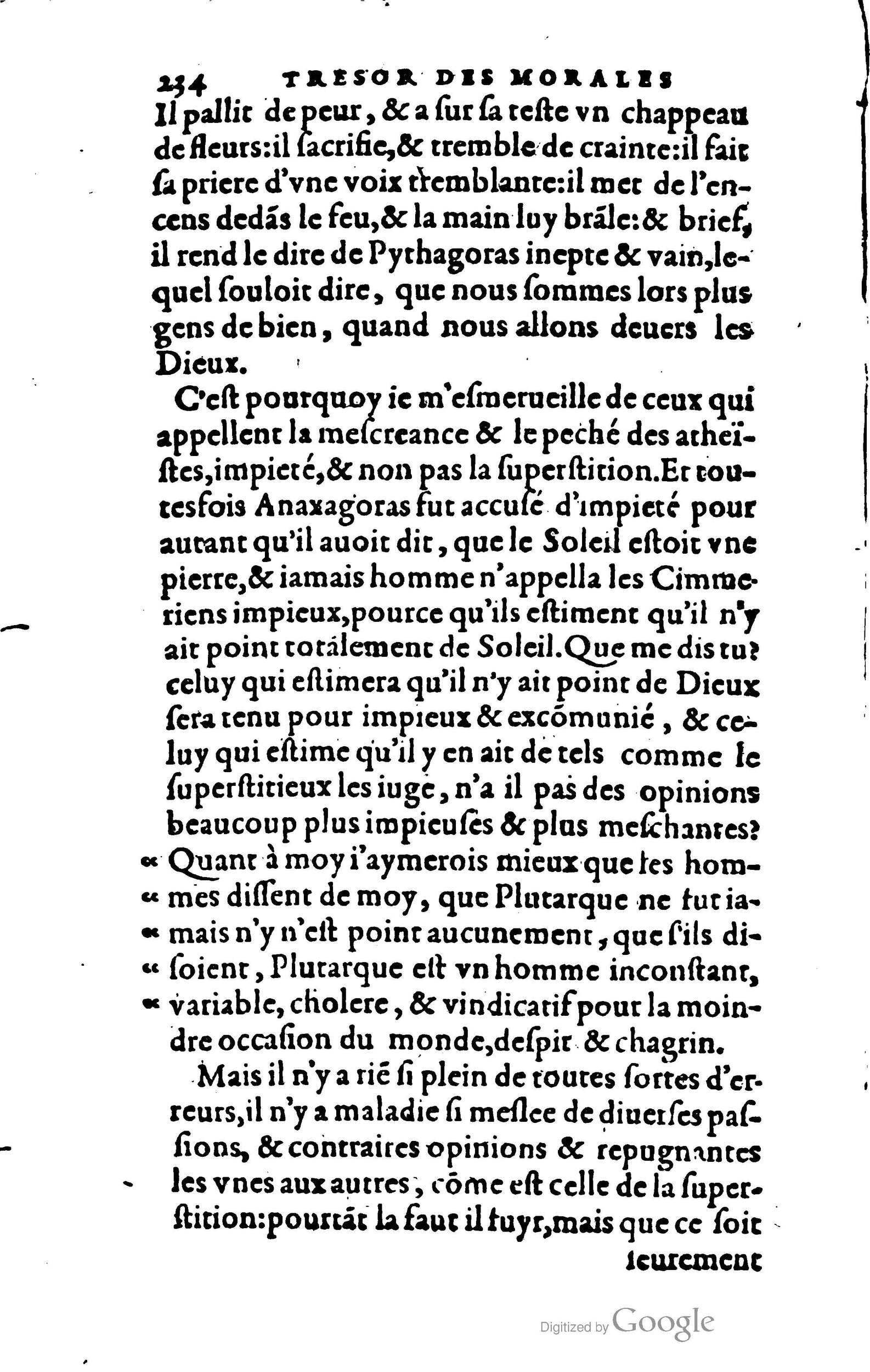 1578 - Jean Poupy - Trésor des morales de Plutarque - BSB Munich 1578 - Jean Poupy - Trésor des morales de Plutarque - BSB Munich