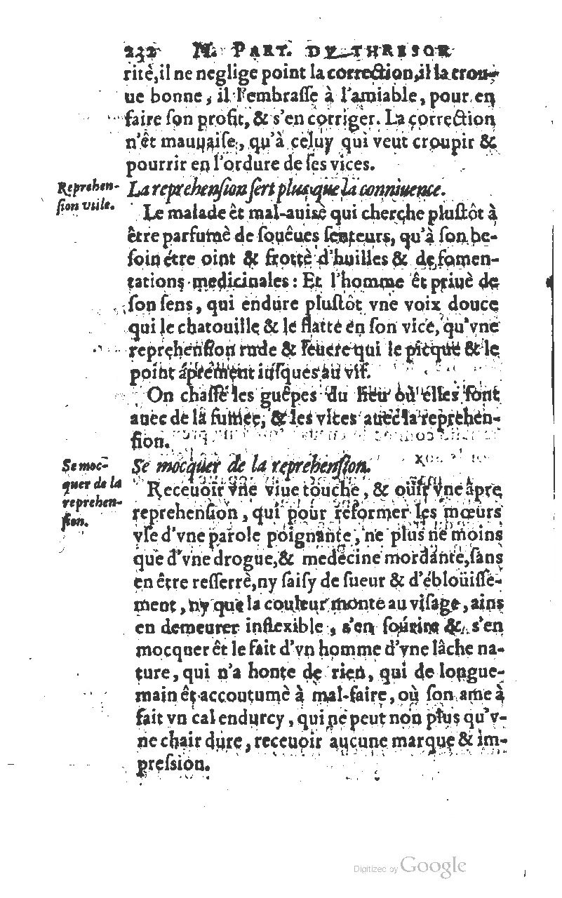 1610 - Louis Coste - Trésor de l’éloquence française (Seconde partie) - BM Lyon