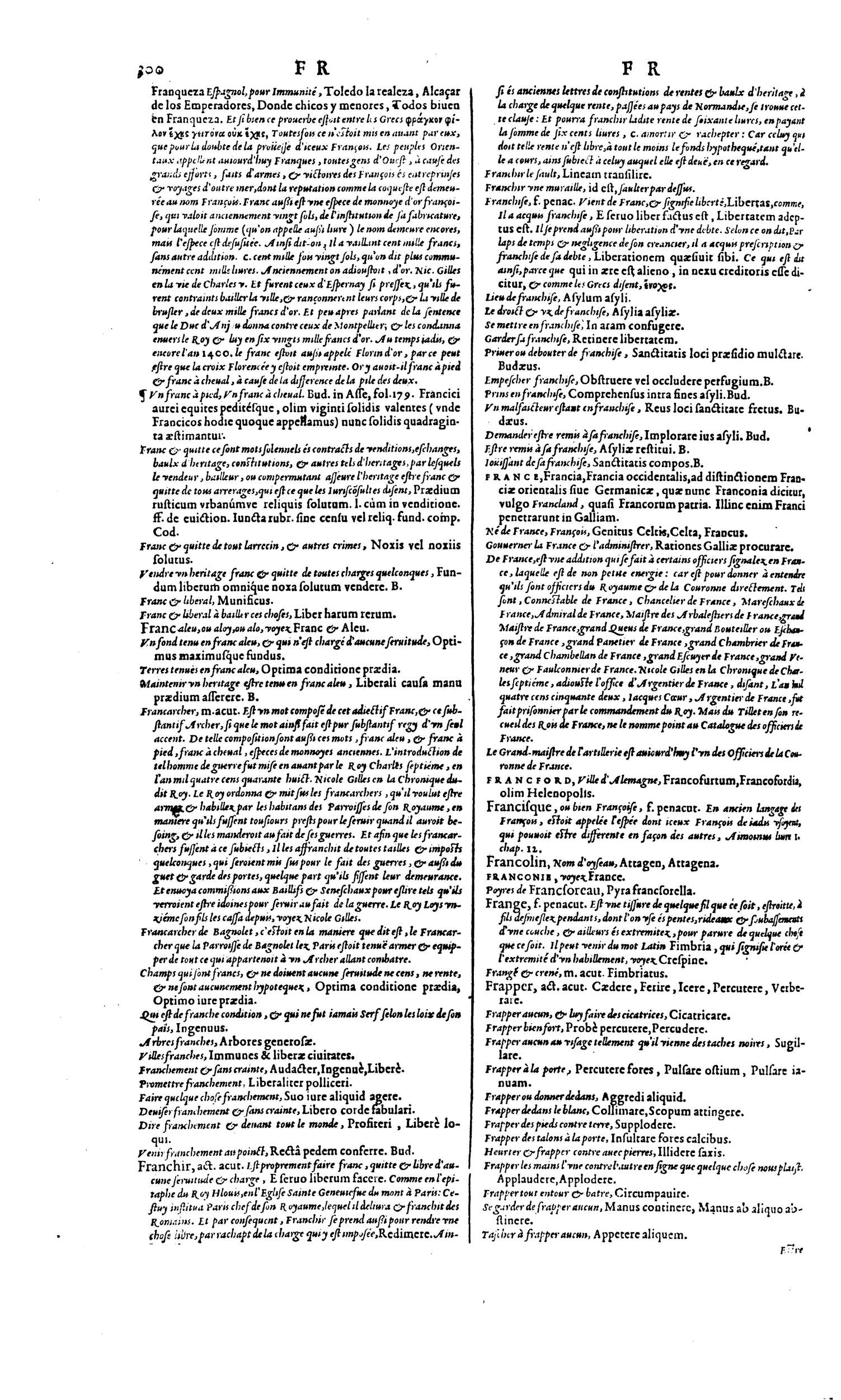 1606 - David Douceur - Trésor de la langue française - BM Lyon 1606 - David Douceur - Trésor de la langue française - BM Lyon