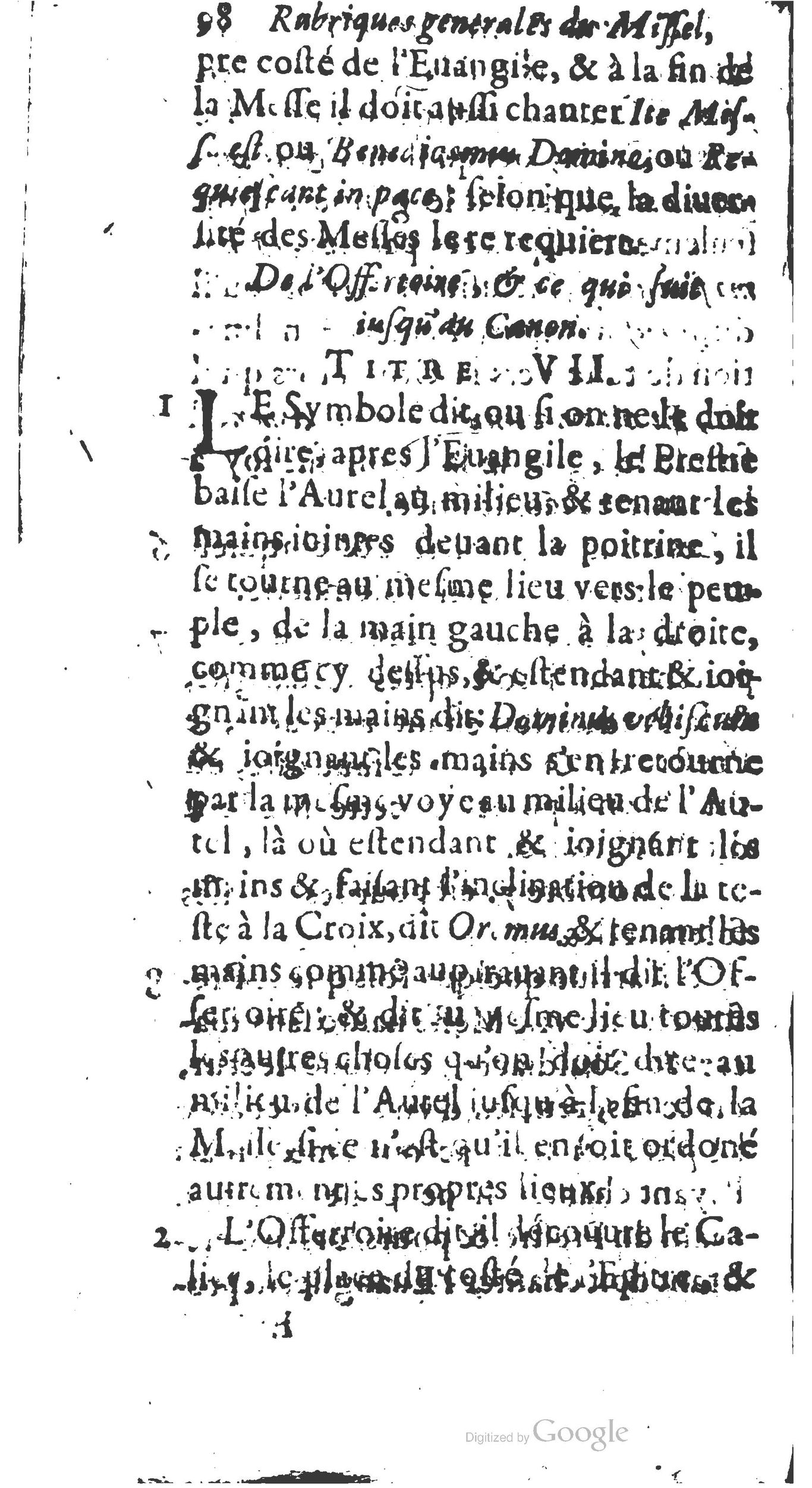 1651 - Jean Guillermet - Abrégé du trésor des cérémonies ecclésiastiques - BM Lyon