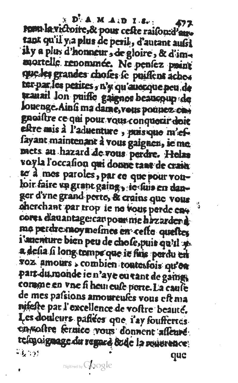 1567 - Jean Pygot - Trésor des Amadis - BM Lyon 1567 - Jean Pygot - Trésor des Amadis - BM Lyon