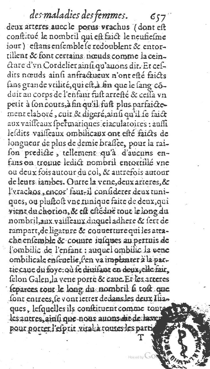 1585 - Jacques du Puis - Trésor des remèdes secrets pour les maladies des femmes - BnF