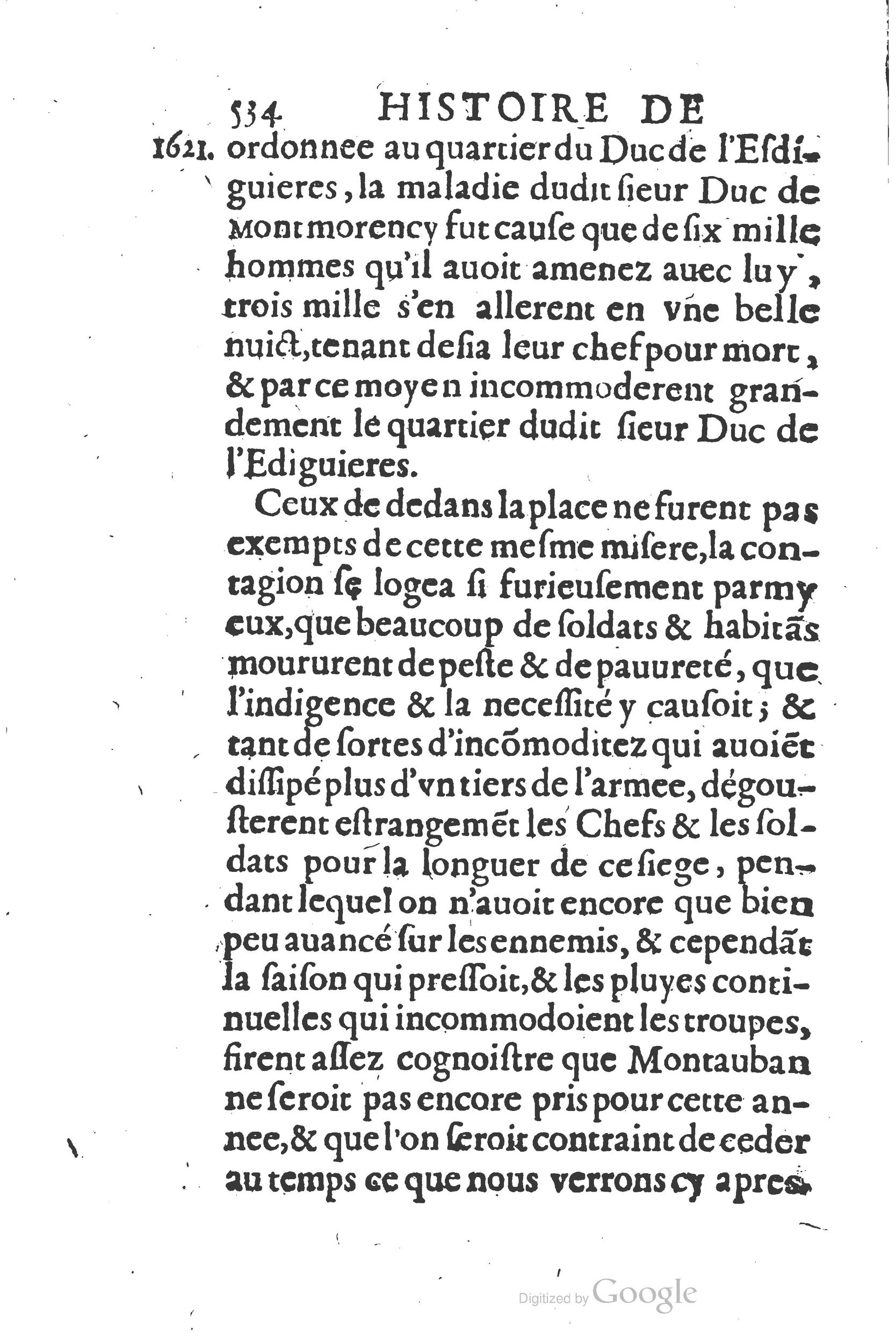 1626 - Joseph Bouillerot - Trésor de l’histoire générale de notre temps - BSB Munich