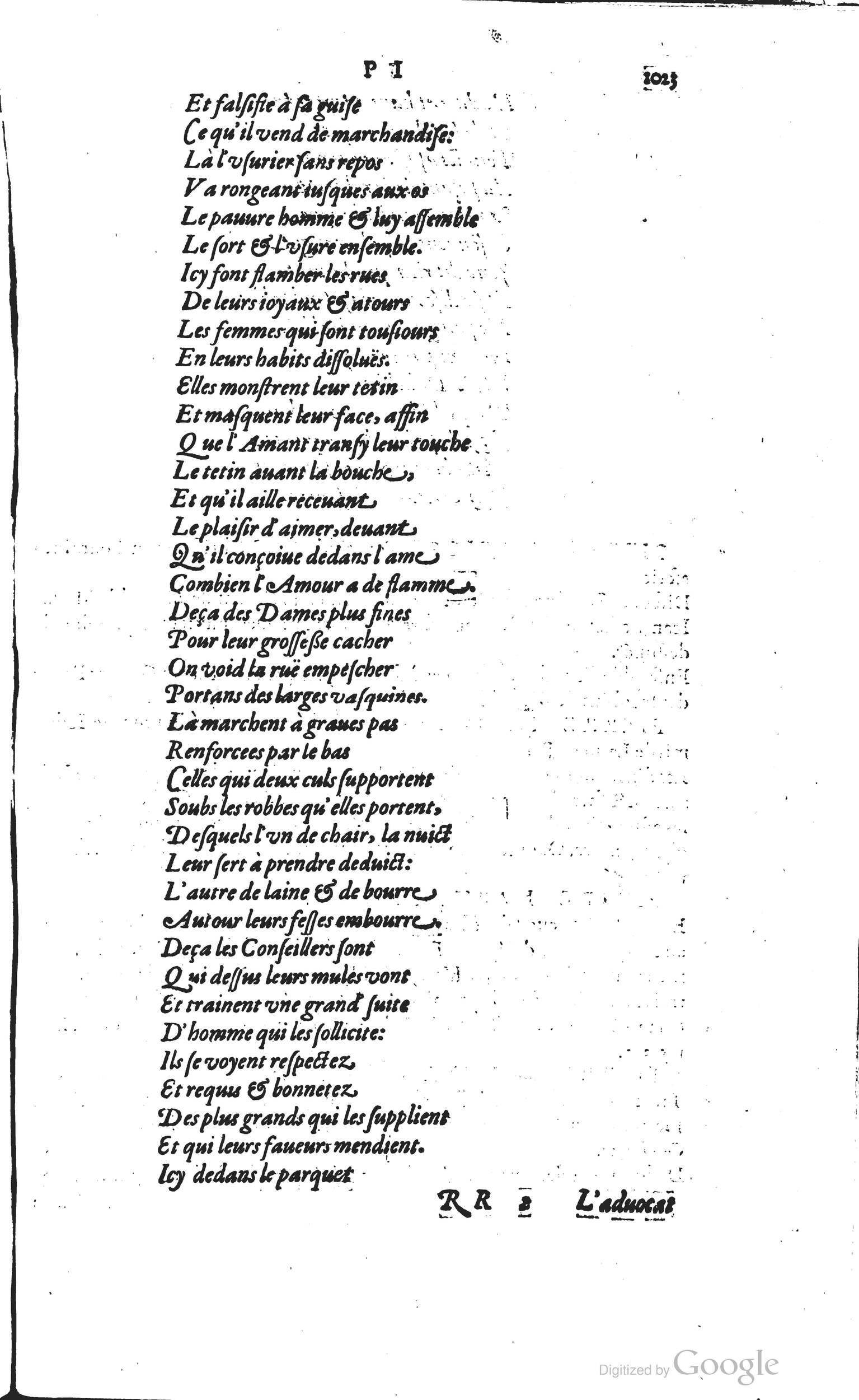1585 - Barthélemy Honorat - Bibliothèques françaises - BSB Munich