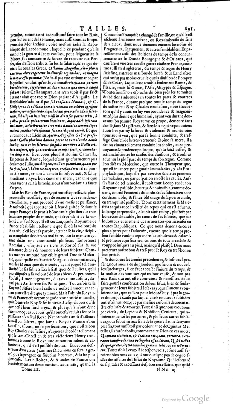 1629 - Veuve Nicolas Buon - Trésor du droit français (21754 T. 3) - BM Lyon