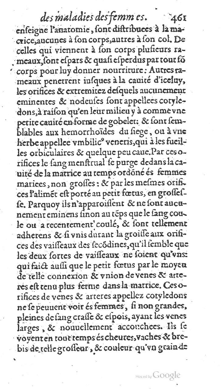 1585 - Jacques du Puis - Trésor des remèdes secrets pour les maladies des femmes - BnF