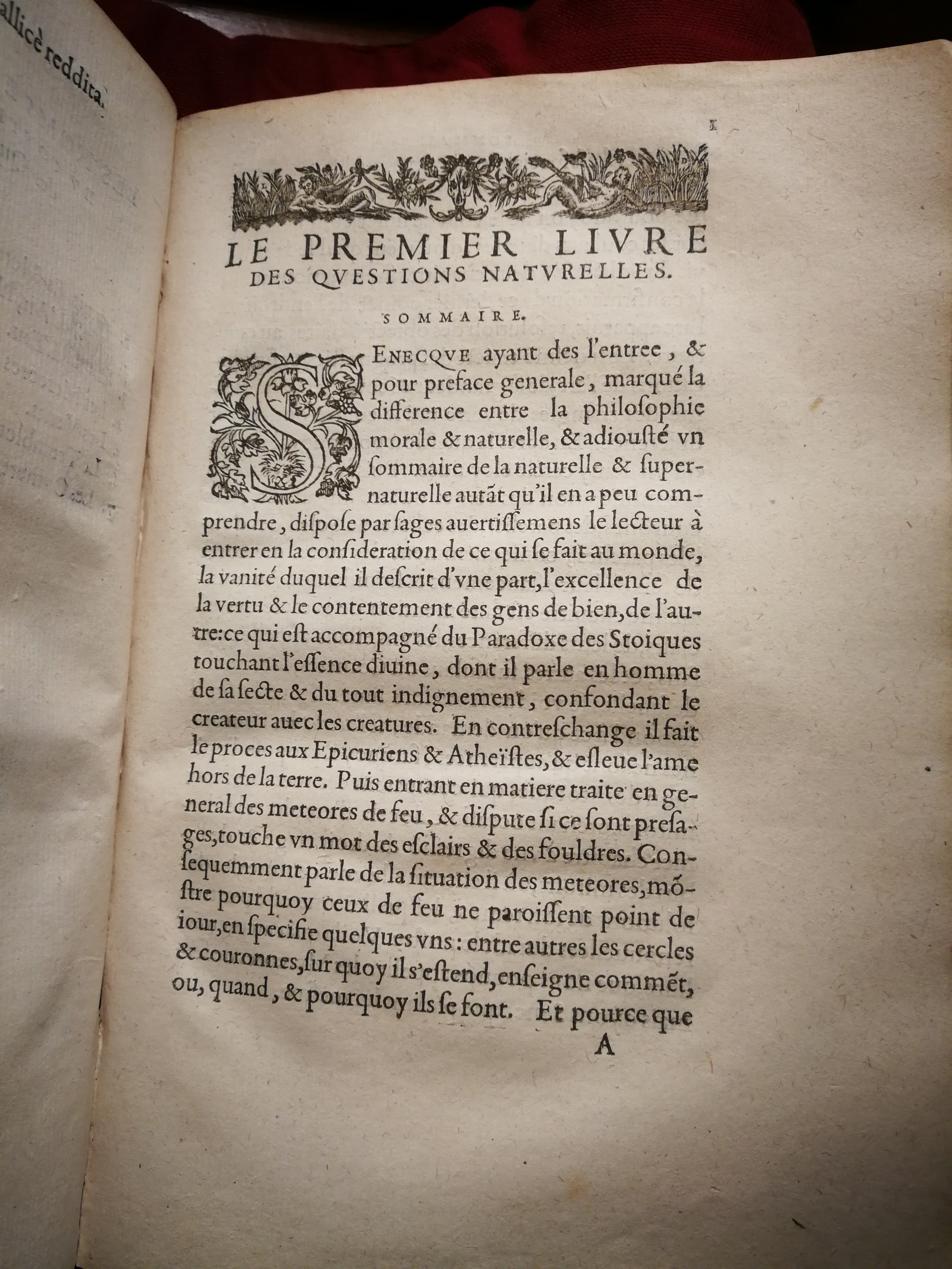 1595 - Jean Houzé - Œuvres morales et mêlées de Sénèque, Trésor de philosophie morale - T. 3 - BnF