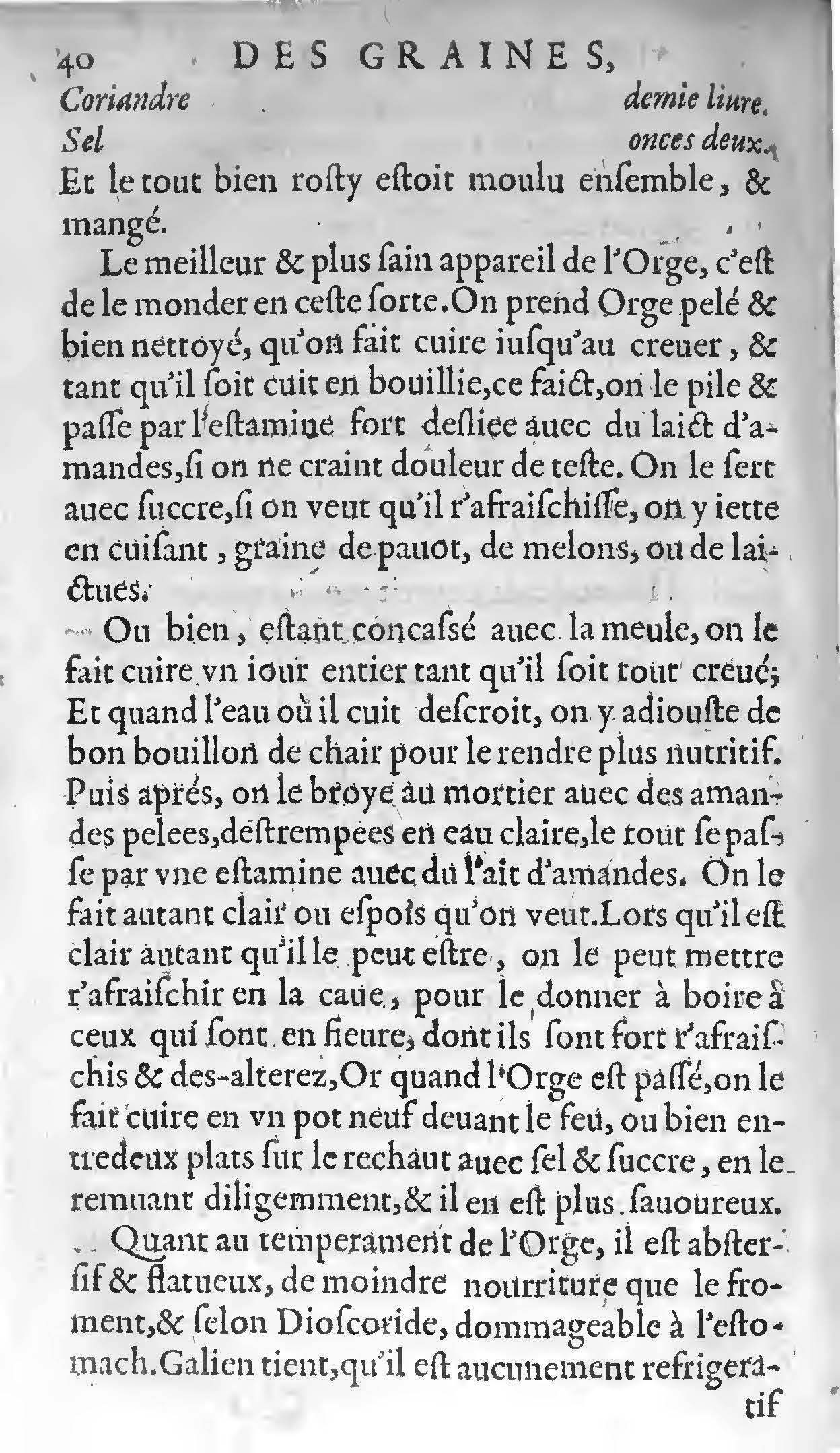 1607 - Étienne Servain et Jean Antoine Huguetan - Trésor de santé ou ménage de la vie humaine - BIU Santé