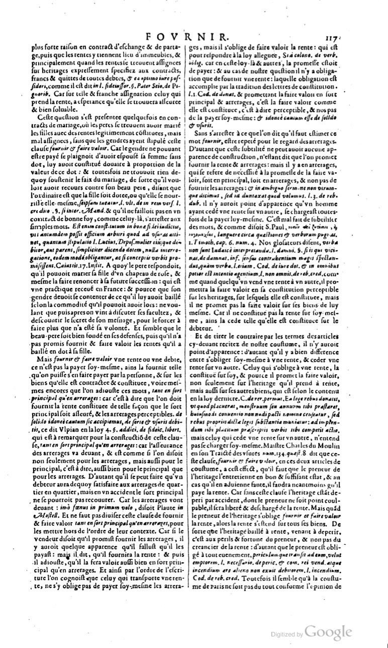 1629 - Veuve Nicolas Buon - Trésor du droit français (21754 T. 2) - BM Lyon