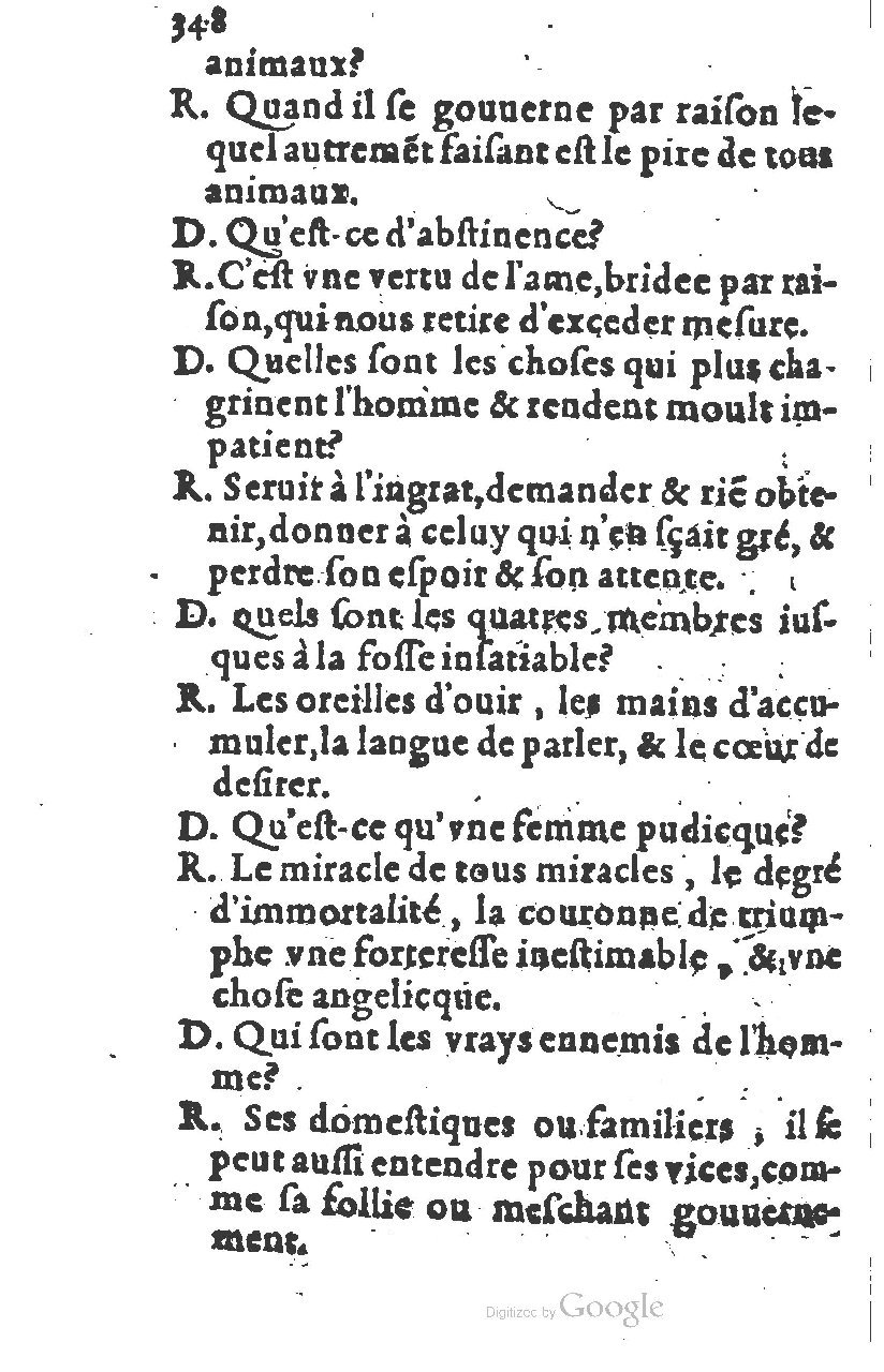 1581 - Nicolas Bonfons  - Trésor des sentences dorées - Princeton