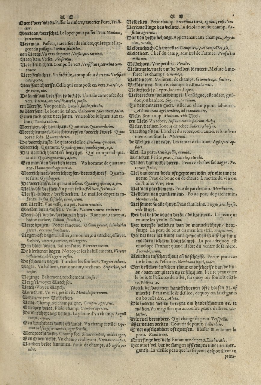 1573 - Christophe Plantin - Trésor du langage bas-allemand - Greifswald 1573 - Christophe Plantin - Trésor du langage bas-allemand - Greifswald