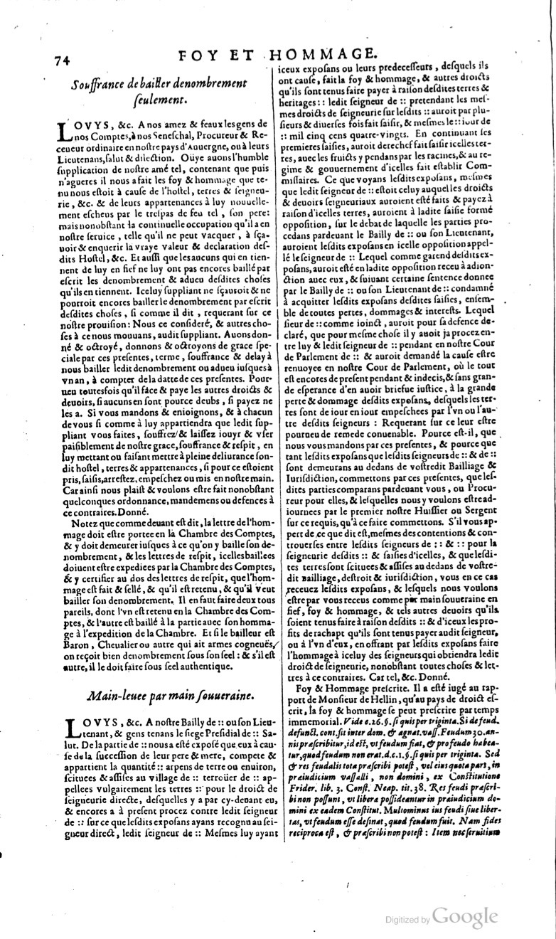 1629 - Veuve Nicolas Buon - Trésor du droit français (29620 T. 2) - BM Lyon
