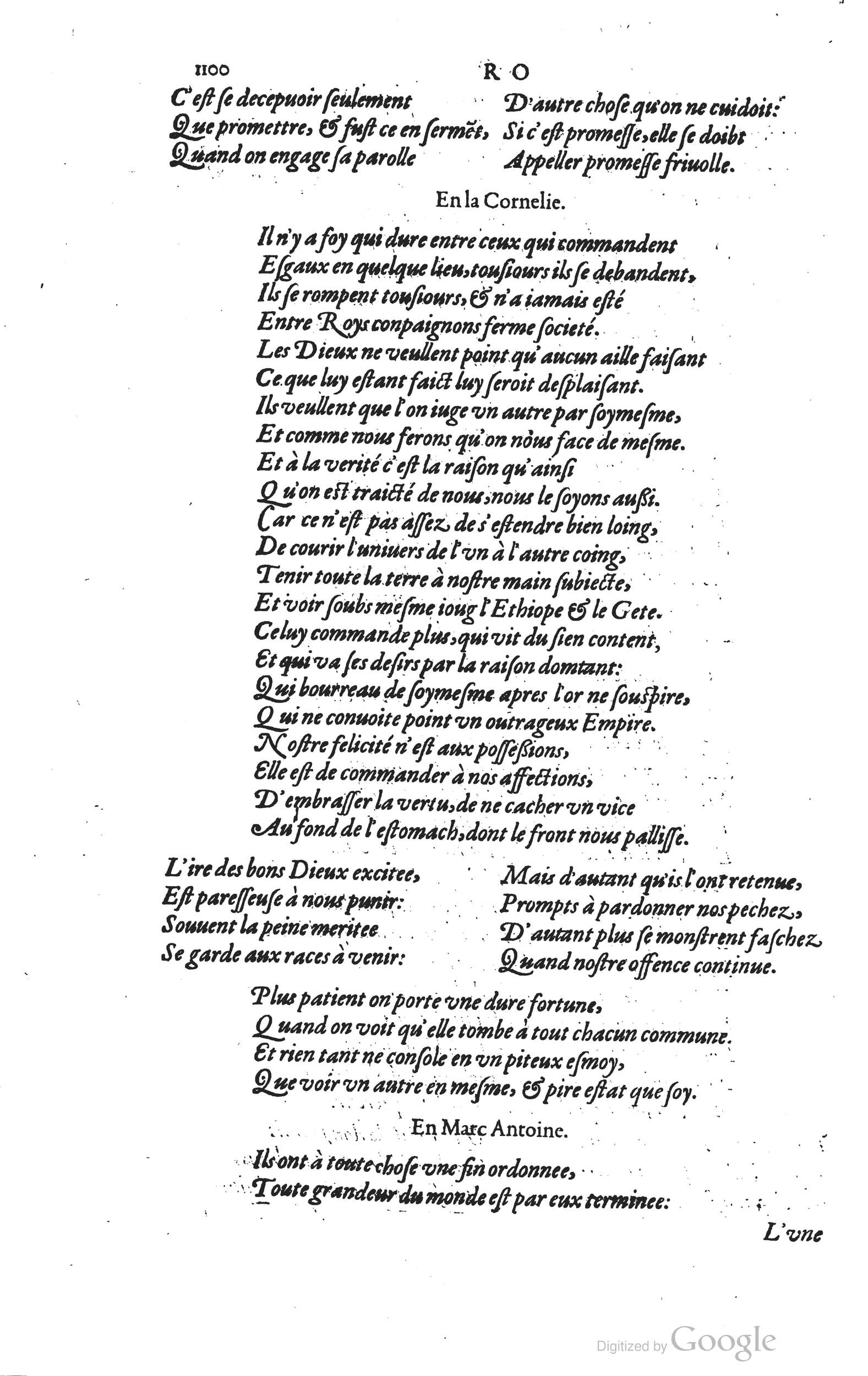 1585 - Barthélemy Honorat - Bibliothèques françaises - BSB Munich