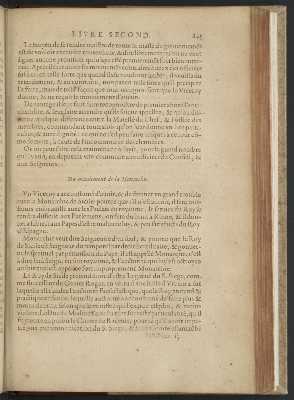 1608 - Nicolas Du Fossé - Trésor politique - BnF Tolbiac