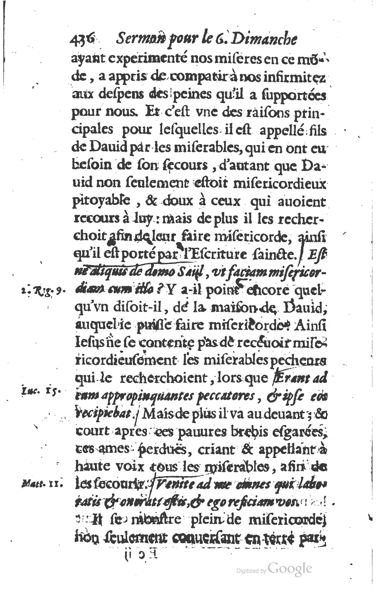 1629 - Manassés de Préaulx - Sermons ou Trésors de la piété chrétienne - BM Lyon