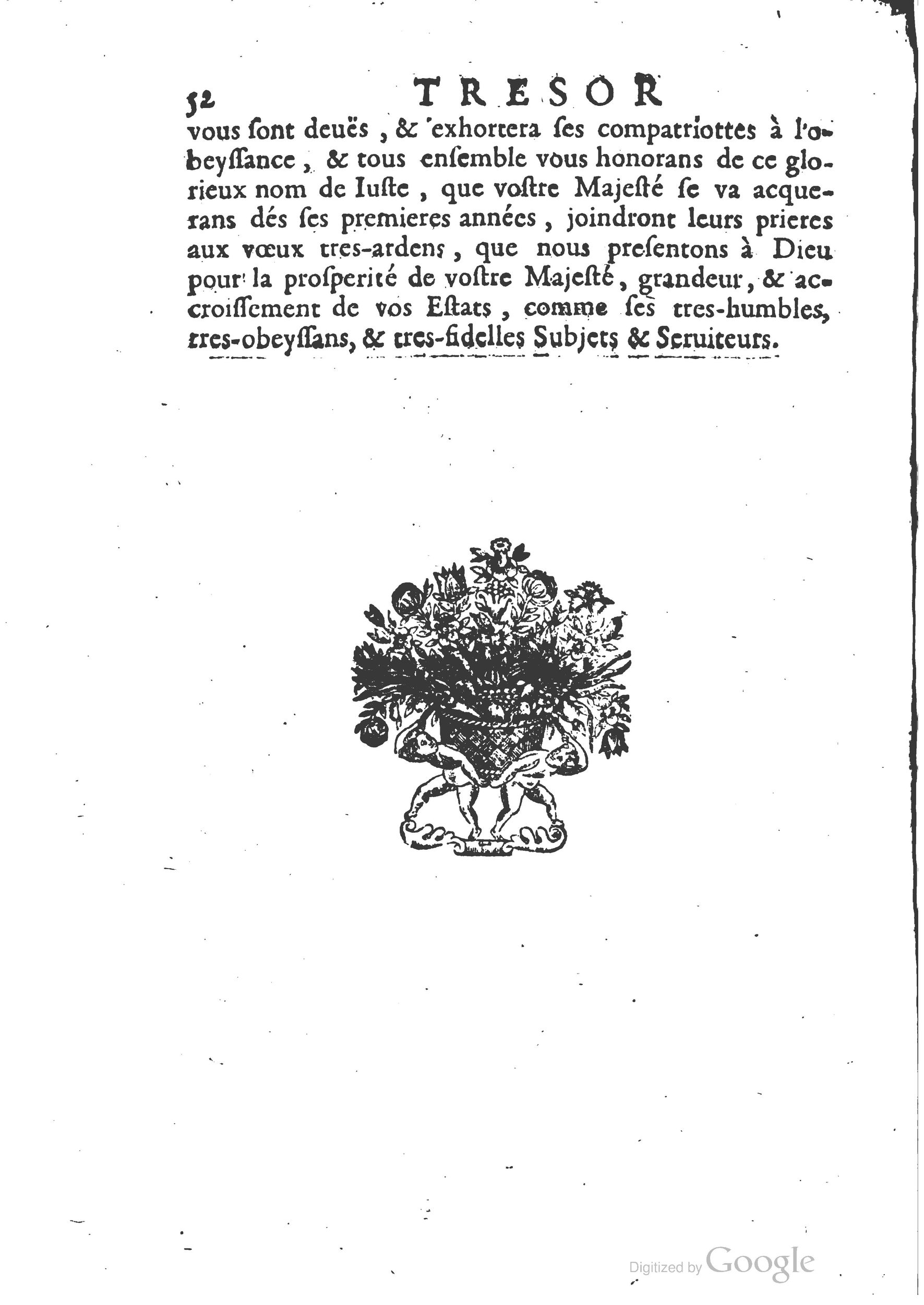 1654 - Michel Bobin - Trésor des harangues, remontrances et oraisons funèbres - BM Lyon