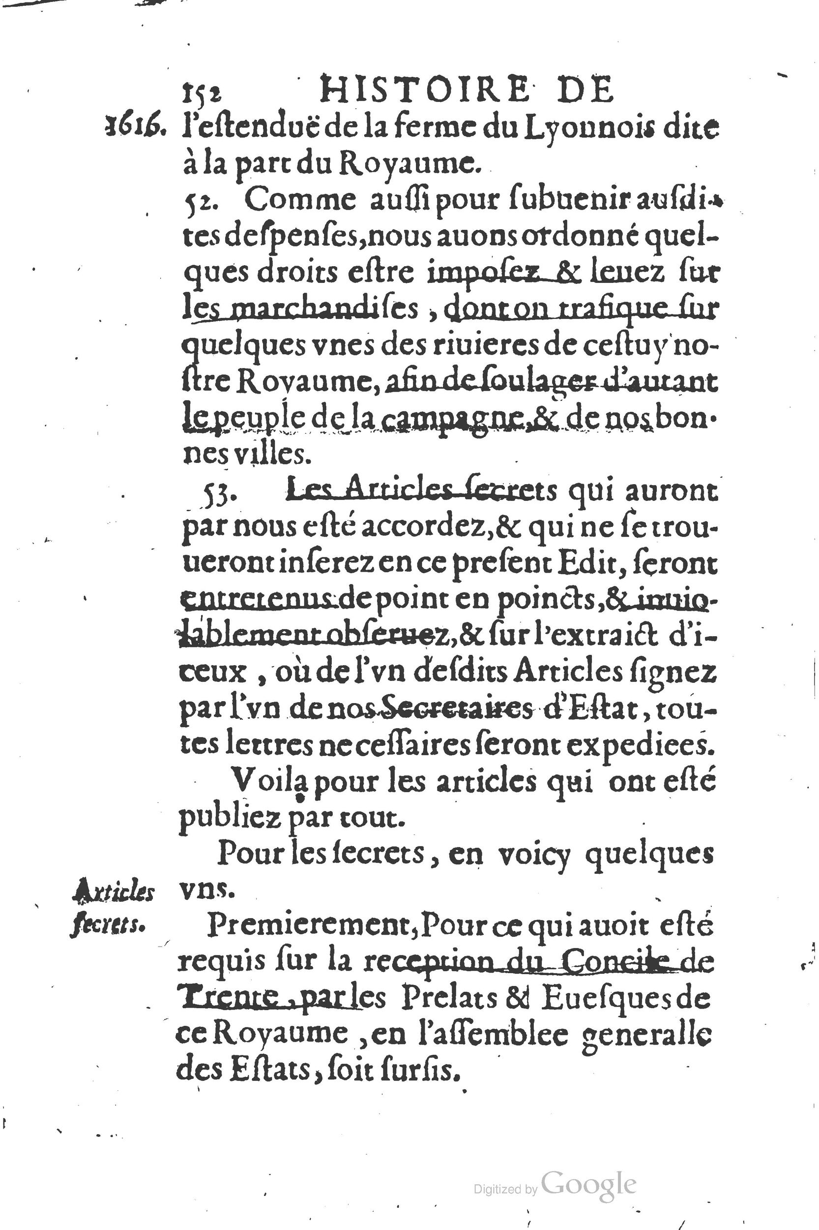 1626 - Joseph Bouillerot - Trésor de l’histoire générale de notre temps - BSB Munich
