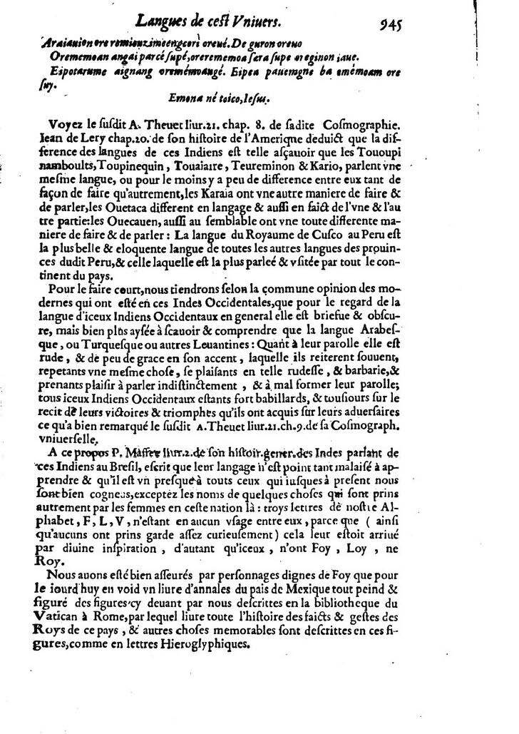 1613 - Matthieu Berjon - Trésor de l’histoire des langues de cet univers - BM Lyon
